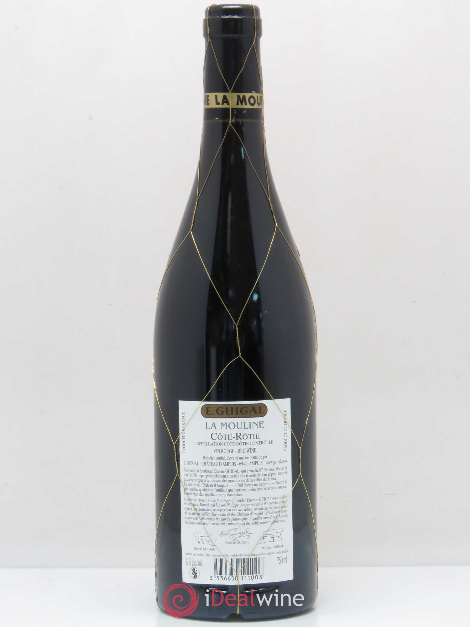 Côte-Rôtie La Mouline Guigal 2004 - Lot de 1 bouteille - 1