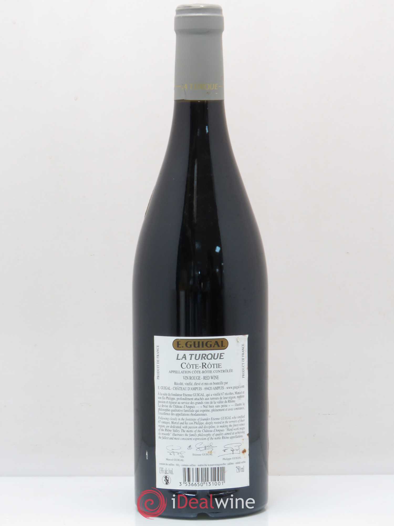 Côte-Rôtie La Turque Guigal 2004 - Lot de 1 bouteille - 1
