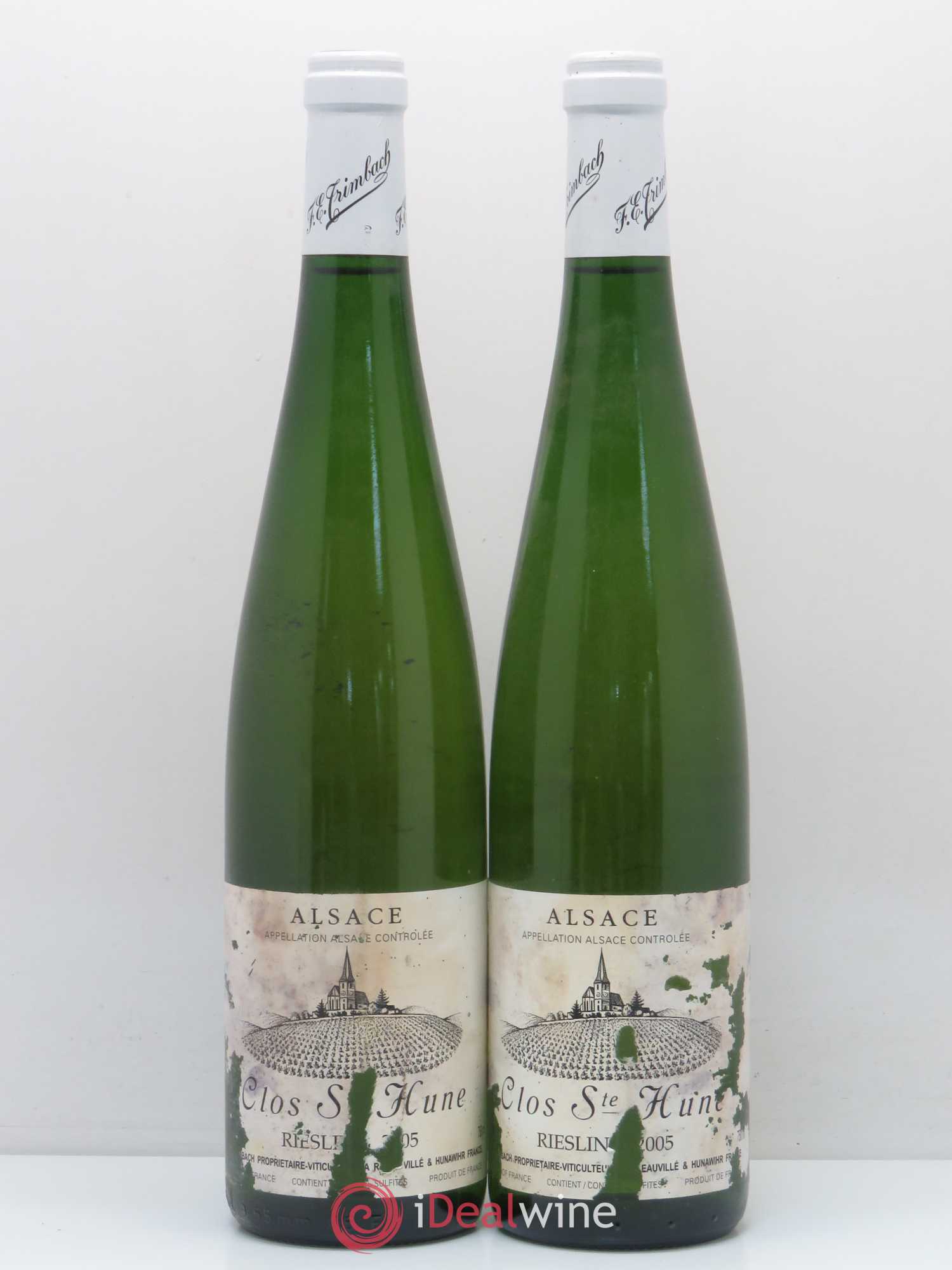 Alsace Riesling Clos Sainte-Hune Trimbach (Domaine) 2005 - Lot de 2 bouteilles - 0