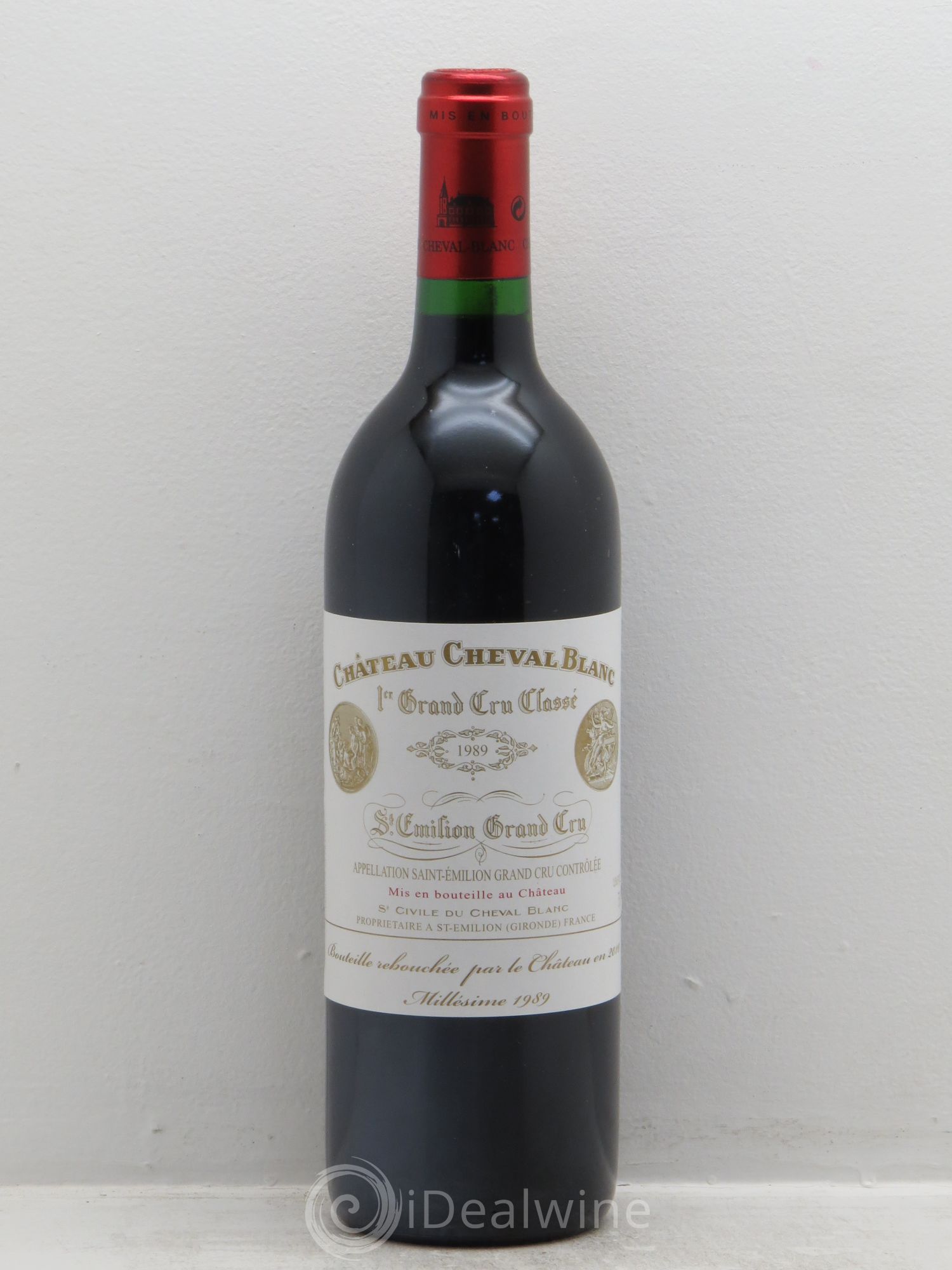 Château Cheval Blanc 1er Grand Cru Classé A 1989 - Lot de 1 bouteille - 0