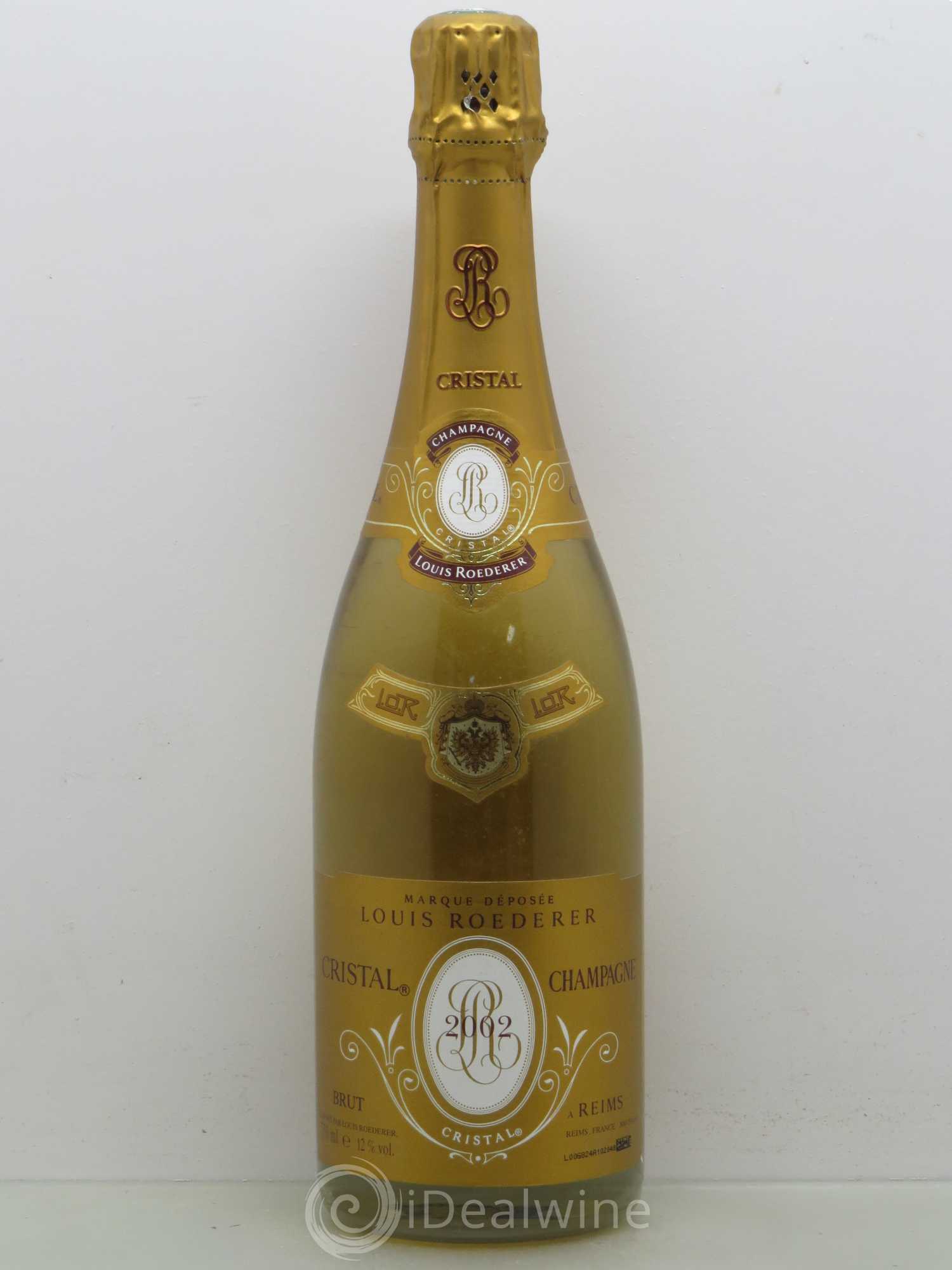 Cristal Louis Roederer 2002 - Lot de 1 bouteille - 0