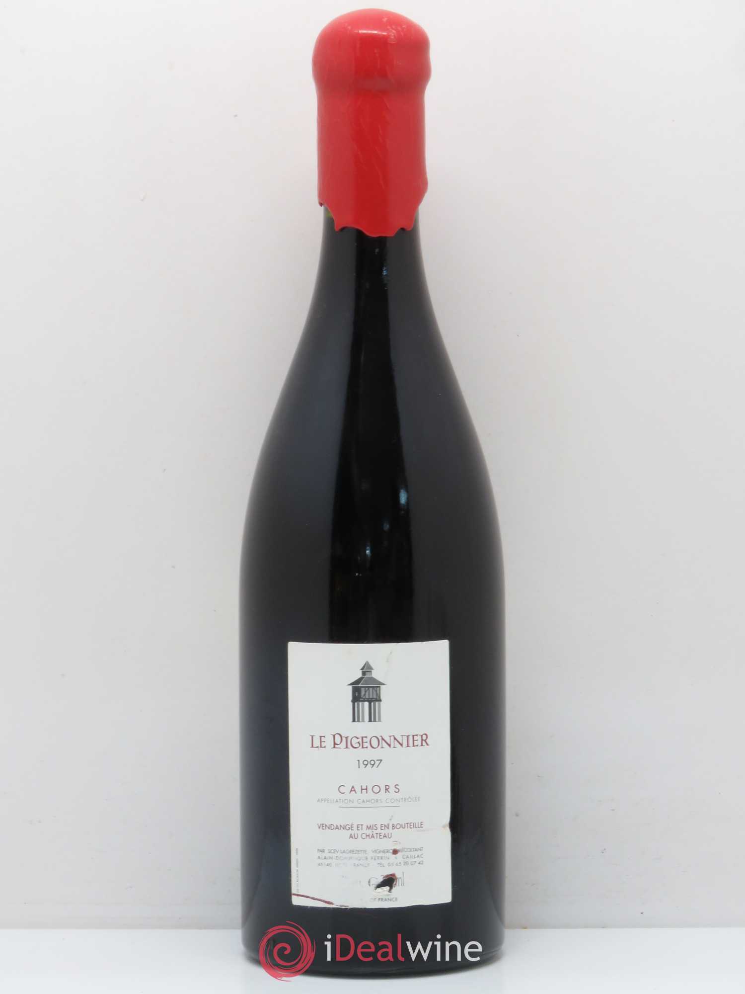 Cahors Château Lagrezette Le Pigeonnier Alain Dominique Perrin 1997 - Lot de 1 bouteille - 1