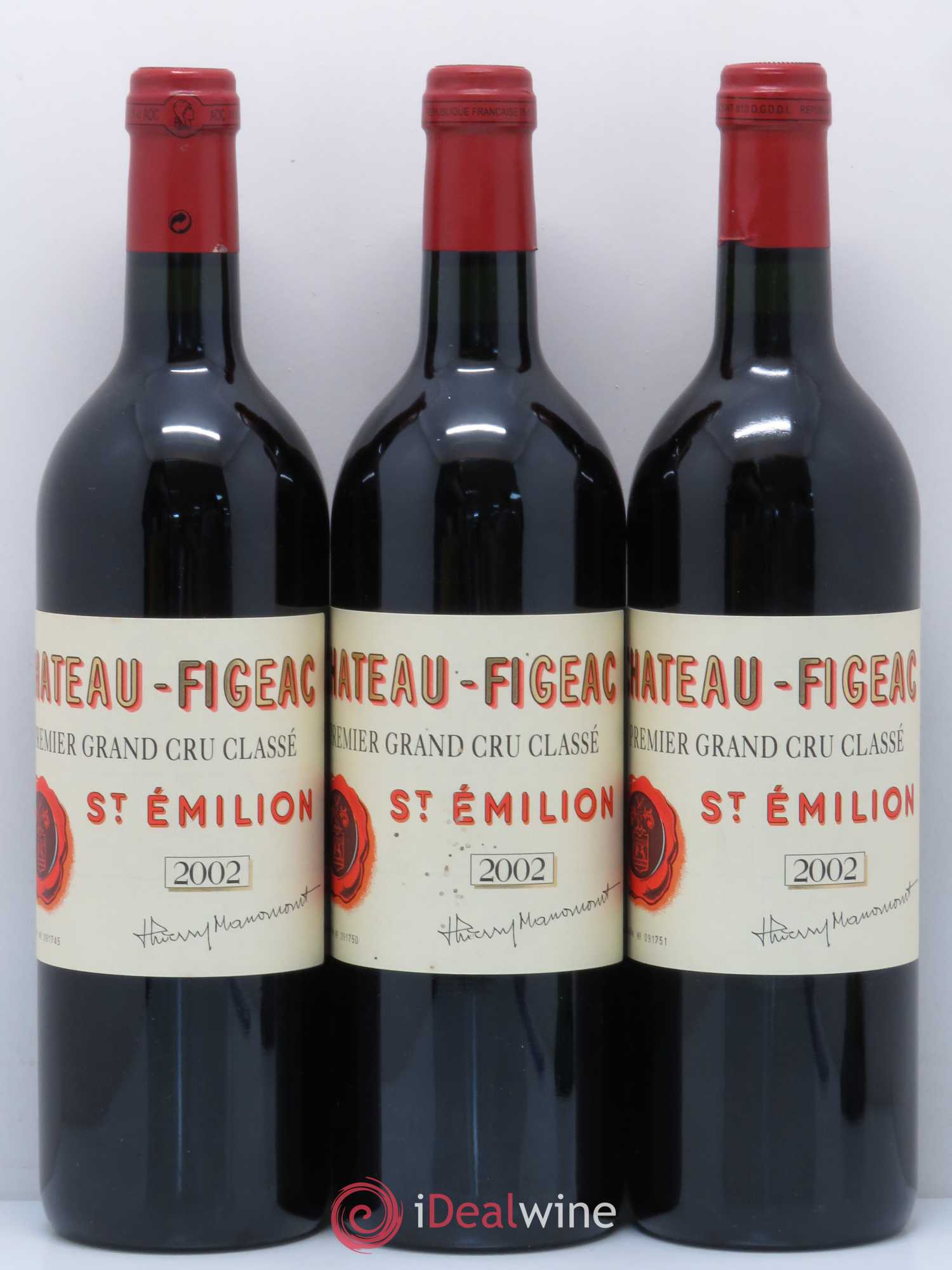 Château Figeac 1er Grand Cru Classé A 2002 - Lot de 6 bouteilles - 2