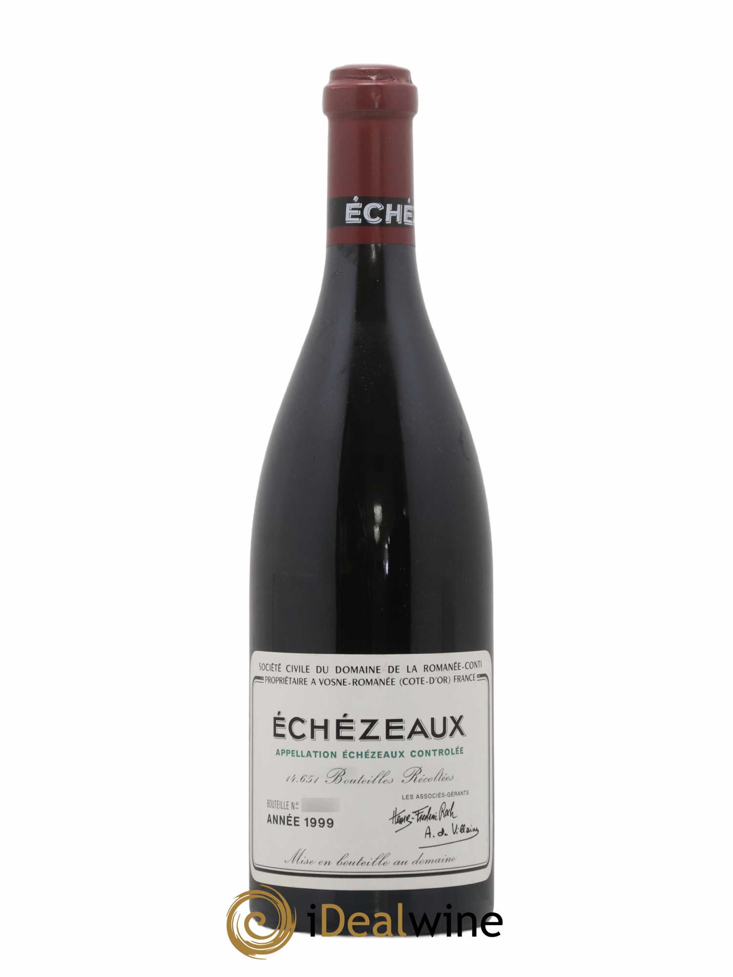 Echezeaux Grand Cru Domaine de la Romanée-Conti 1999 - Lot de 1 bouteille - 0