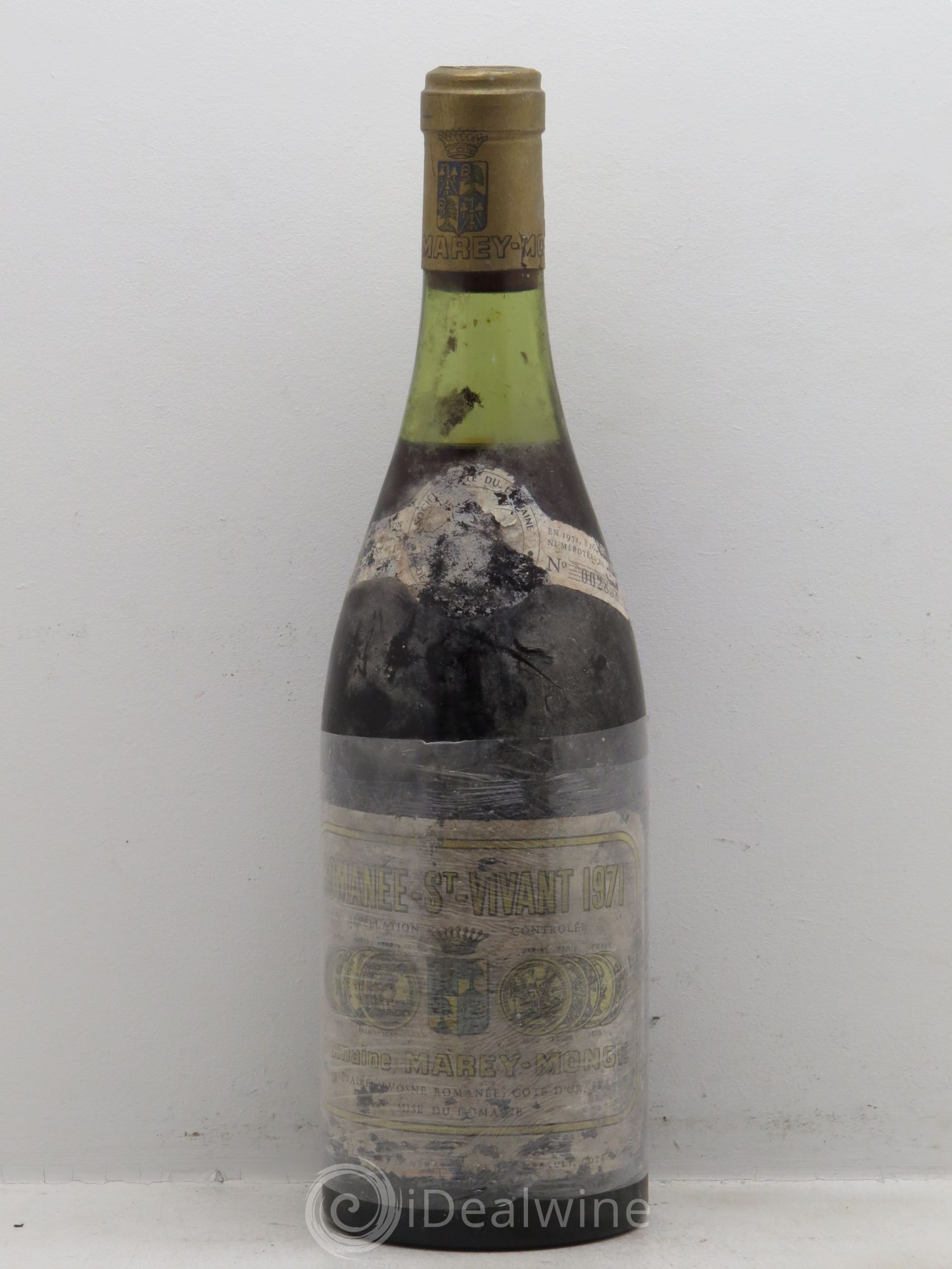 Romanée-Saint-Vivant Grand Cru Domaine de la Romanée-Conti 1971 - Lot de 1 bouteille - 0