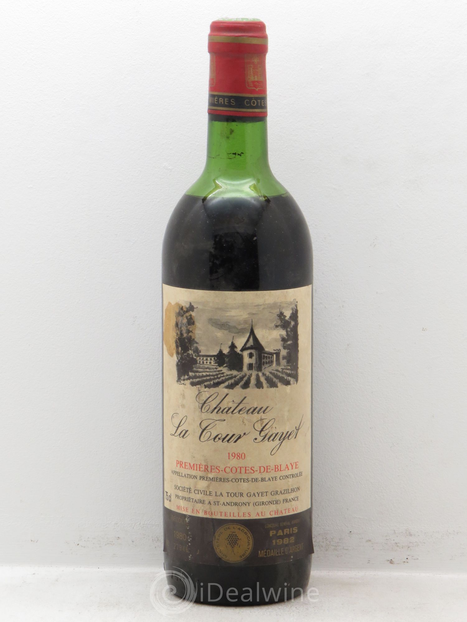 Bordeaux Premières Côtes de Blaye Château La Tour Gayet (sans prix de réserve) 1980 - Posten von 1 Flasche - 0