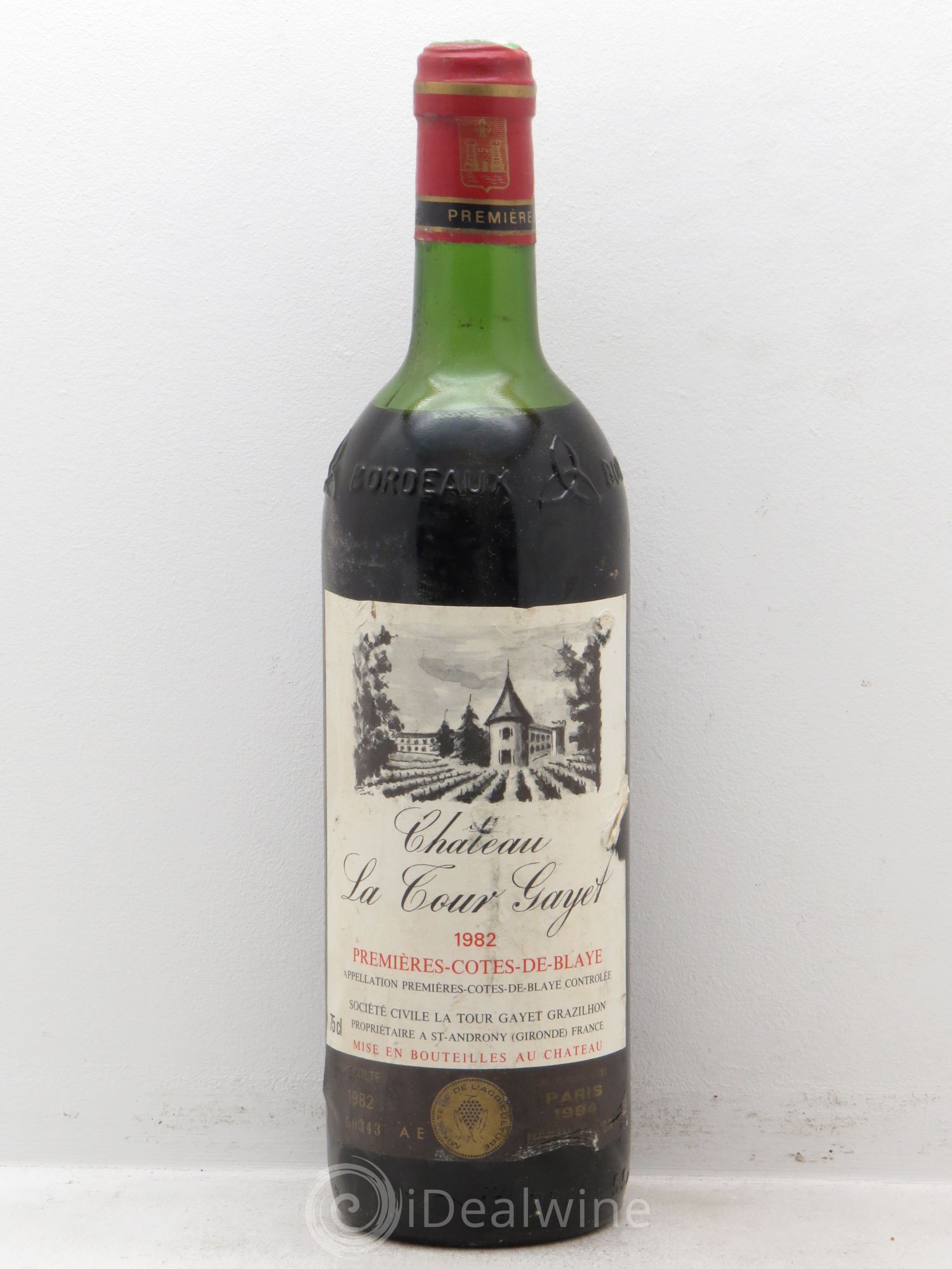 Bordeaux Premières Côtes de Blaye Château La Tour Gayet (sans prix de réserve) 1982 - Posten von 1 Flasche - 0