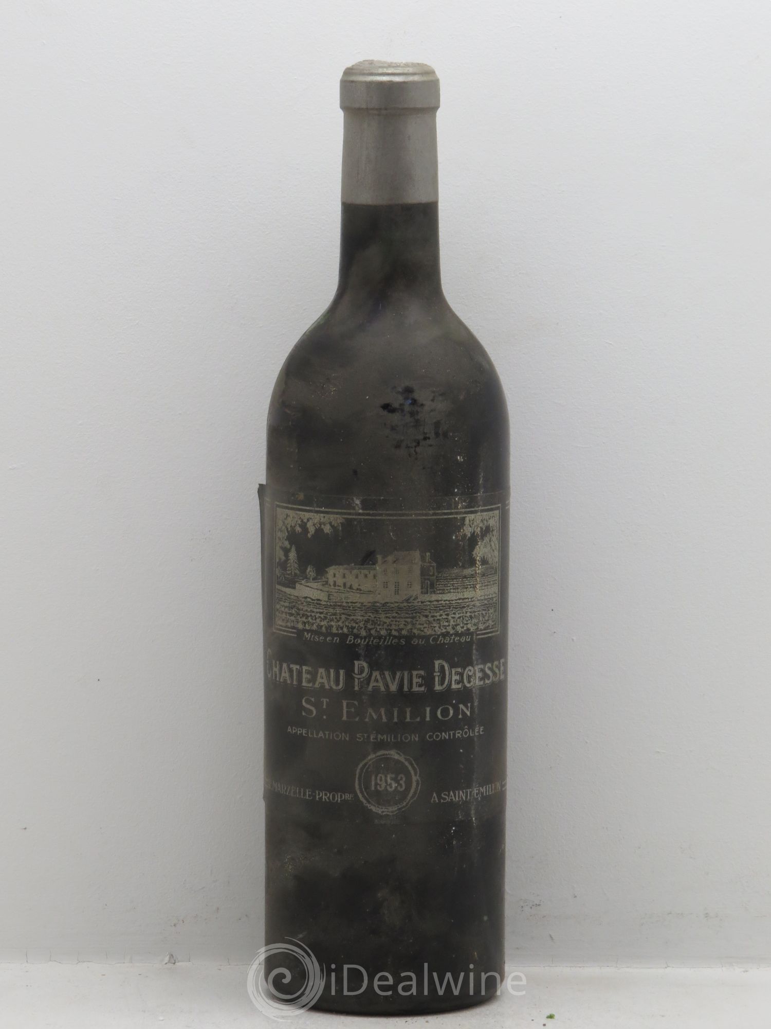 Château Pavie Decesse Grand Cru Classé 1953 - Lot de 1 bouteille - 0