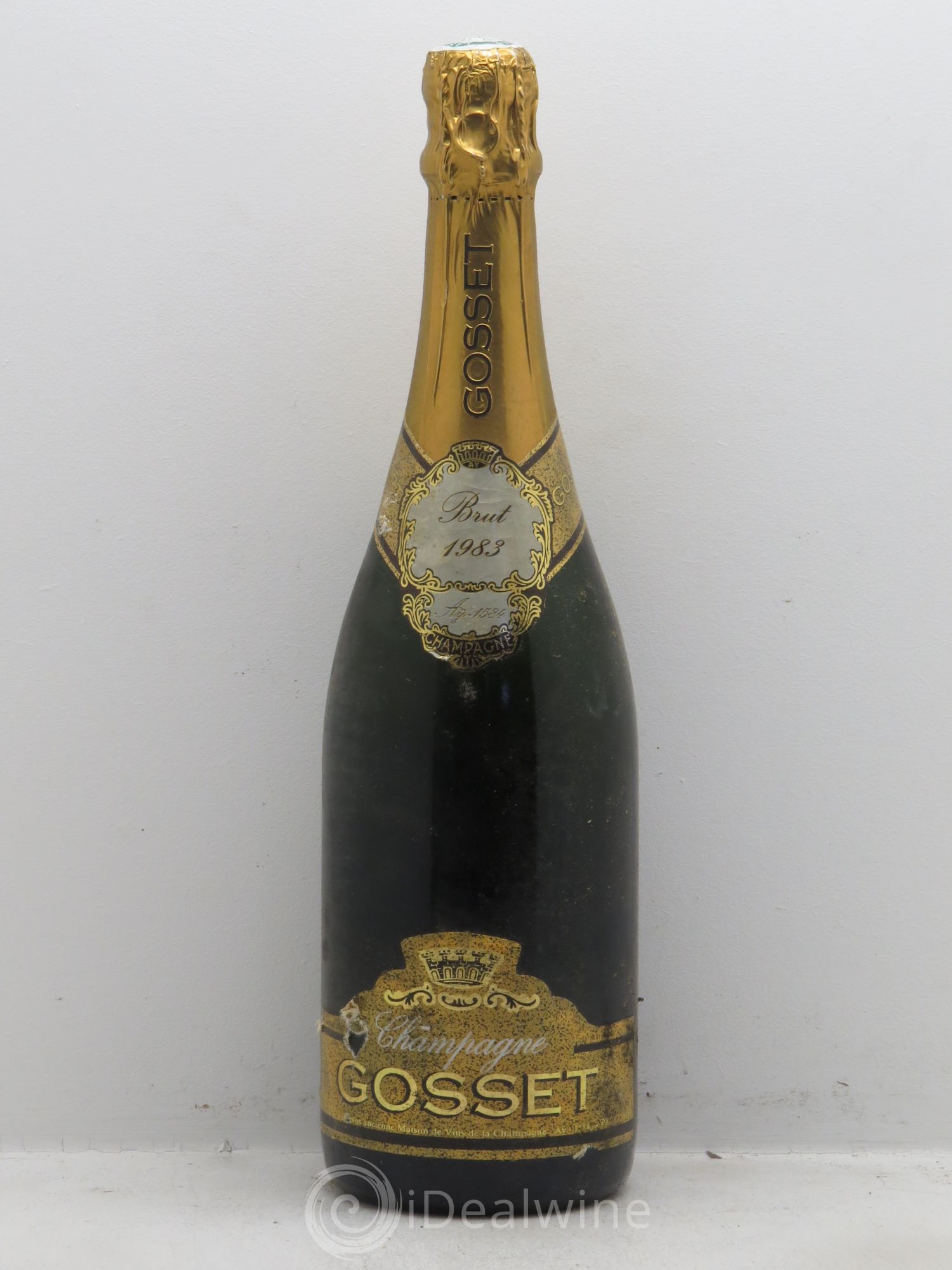 Champagne Gosset 1983 - Lot de 1 bouteille - 0