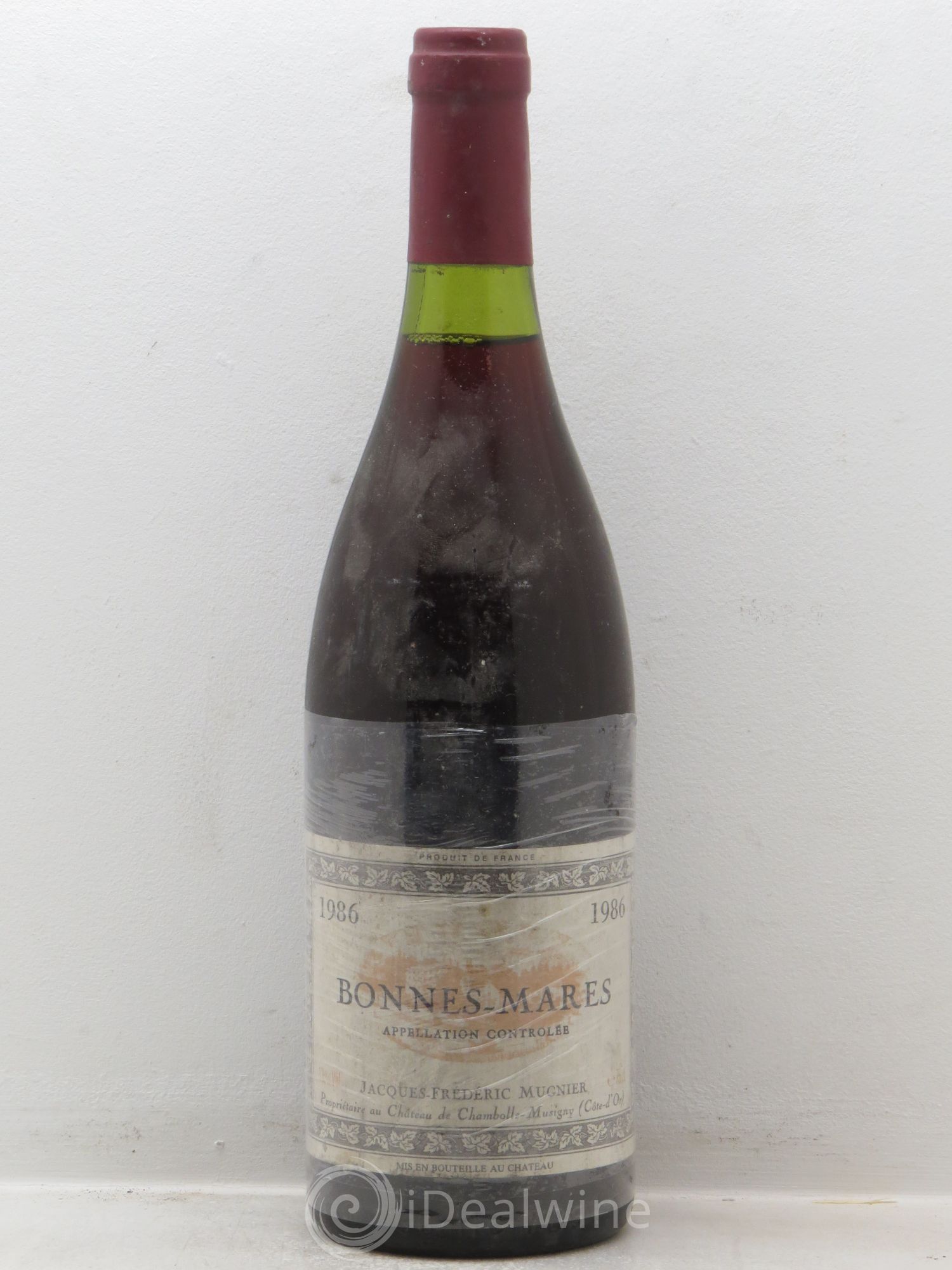 Bonnes-Mares Grand Cru Jacques-Frédéric Mugnier 1986 - Lot de 1 bouteille - 0