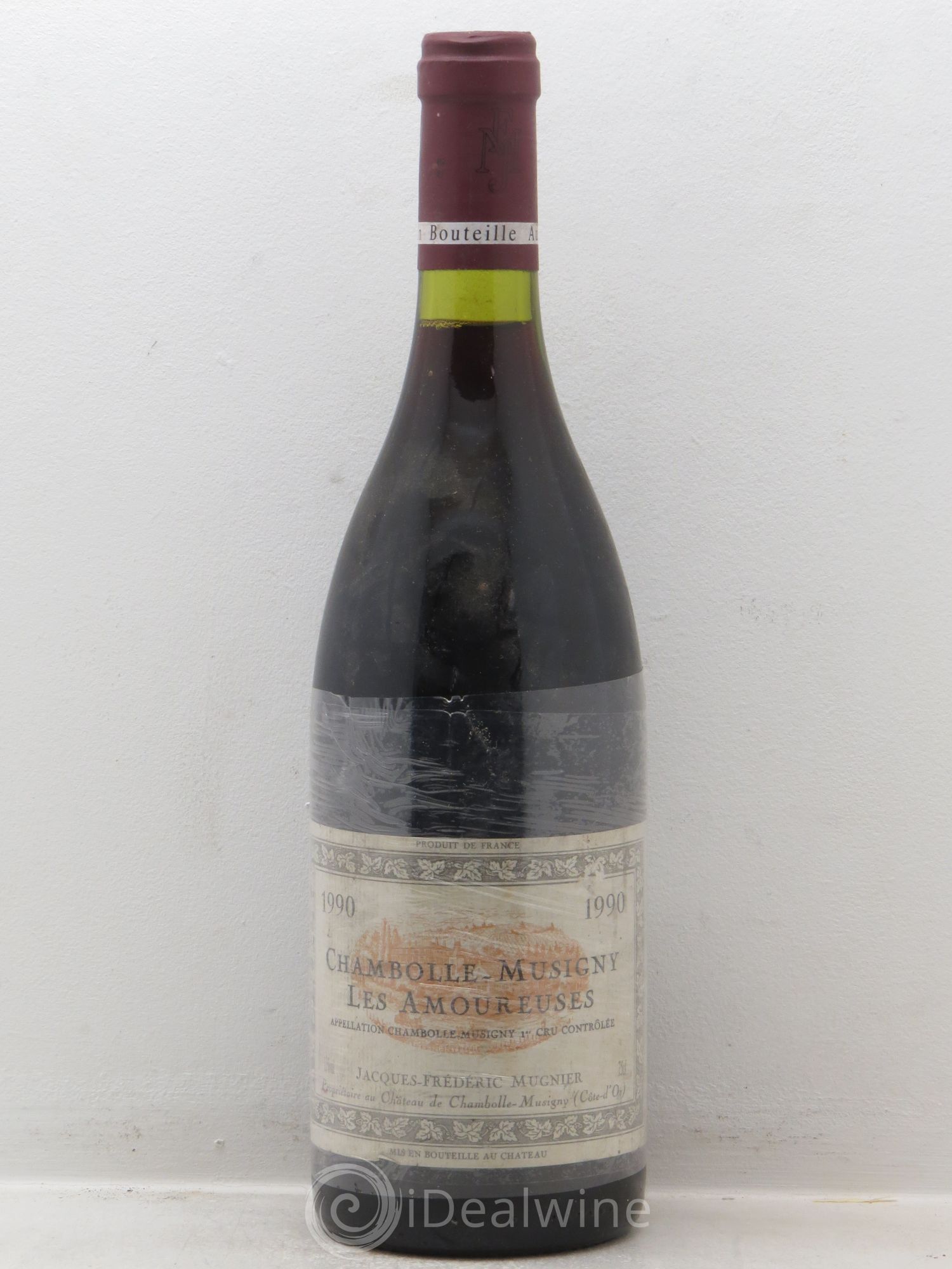 Chambolle-Musigny 1er Cru Les Amoureuses Jacques-Frédéric Mugnier 1990 - Lot de 1 bouteille - 0