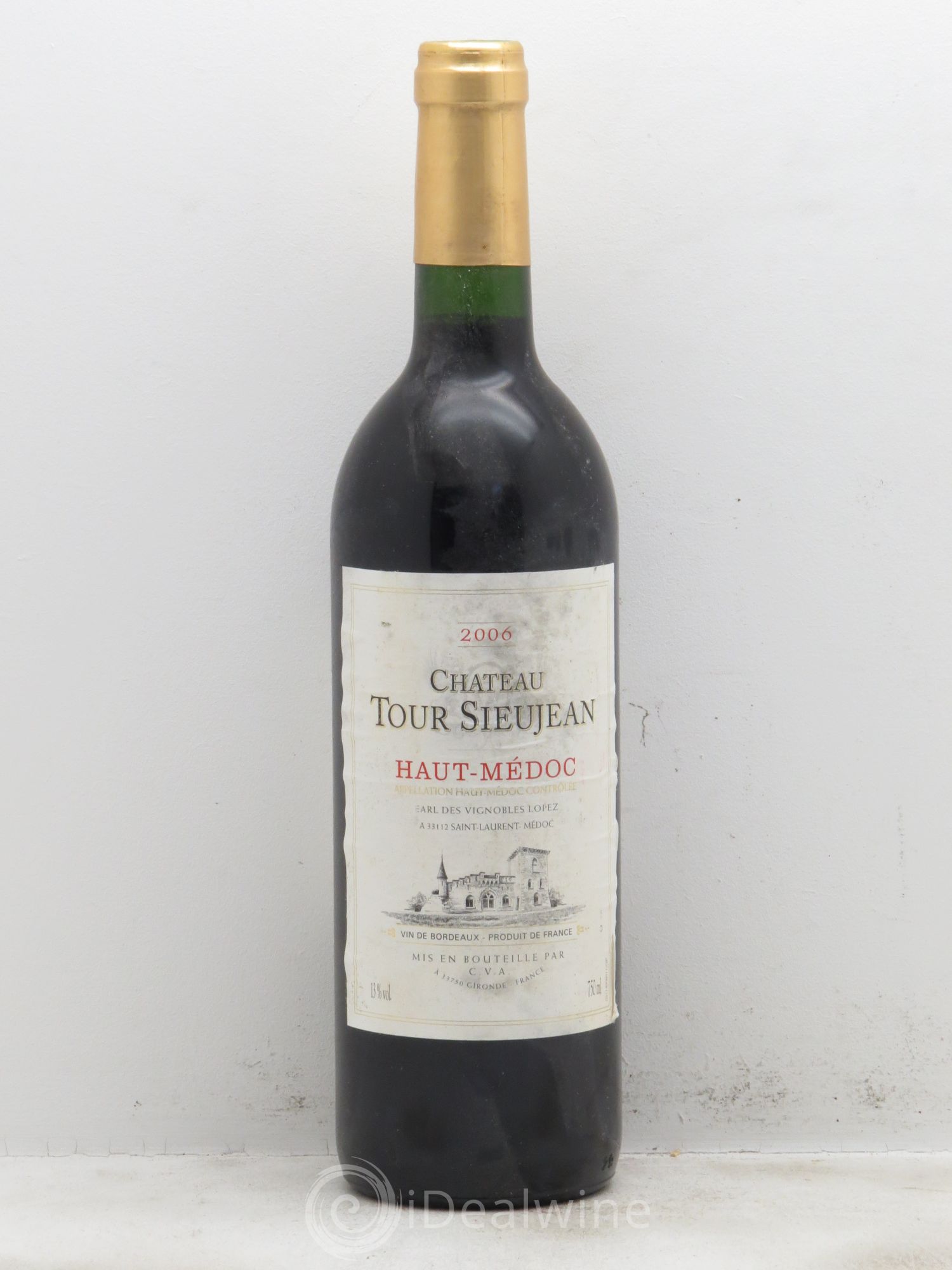 Haut Médoc Tour Sieujean 2006 - Lot de 6 bouteilles - 0