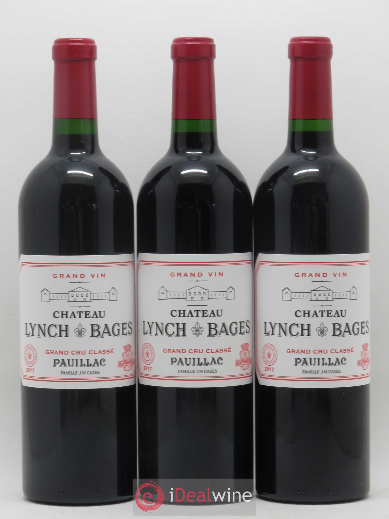Château Lynch Bages 5ème Grand Cru Classé 2017 - Lot de 6 bouteilles - 1