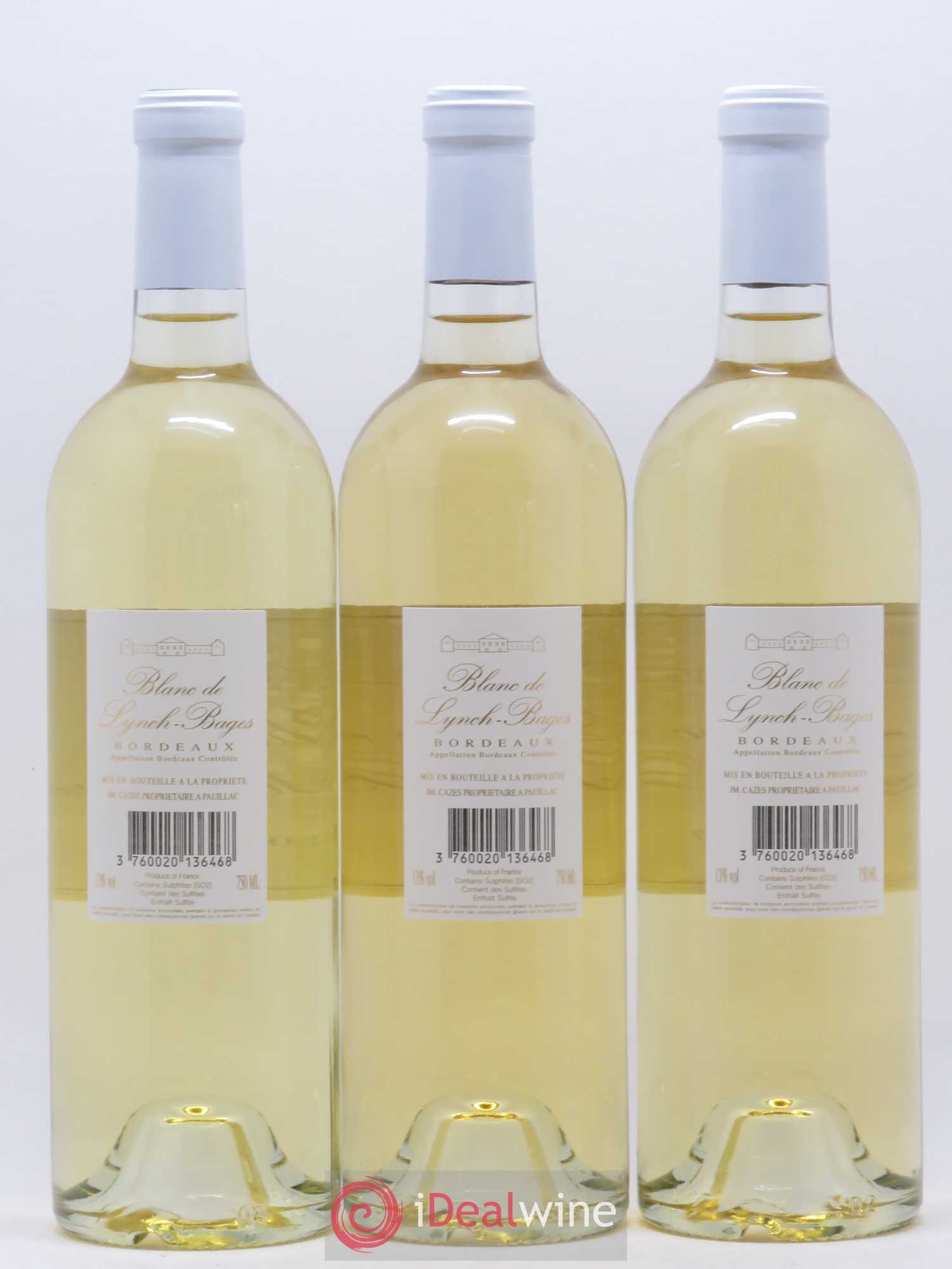 Blanc de Lynch Bages 2017 - Lot de 6 bouteilles - 4