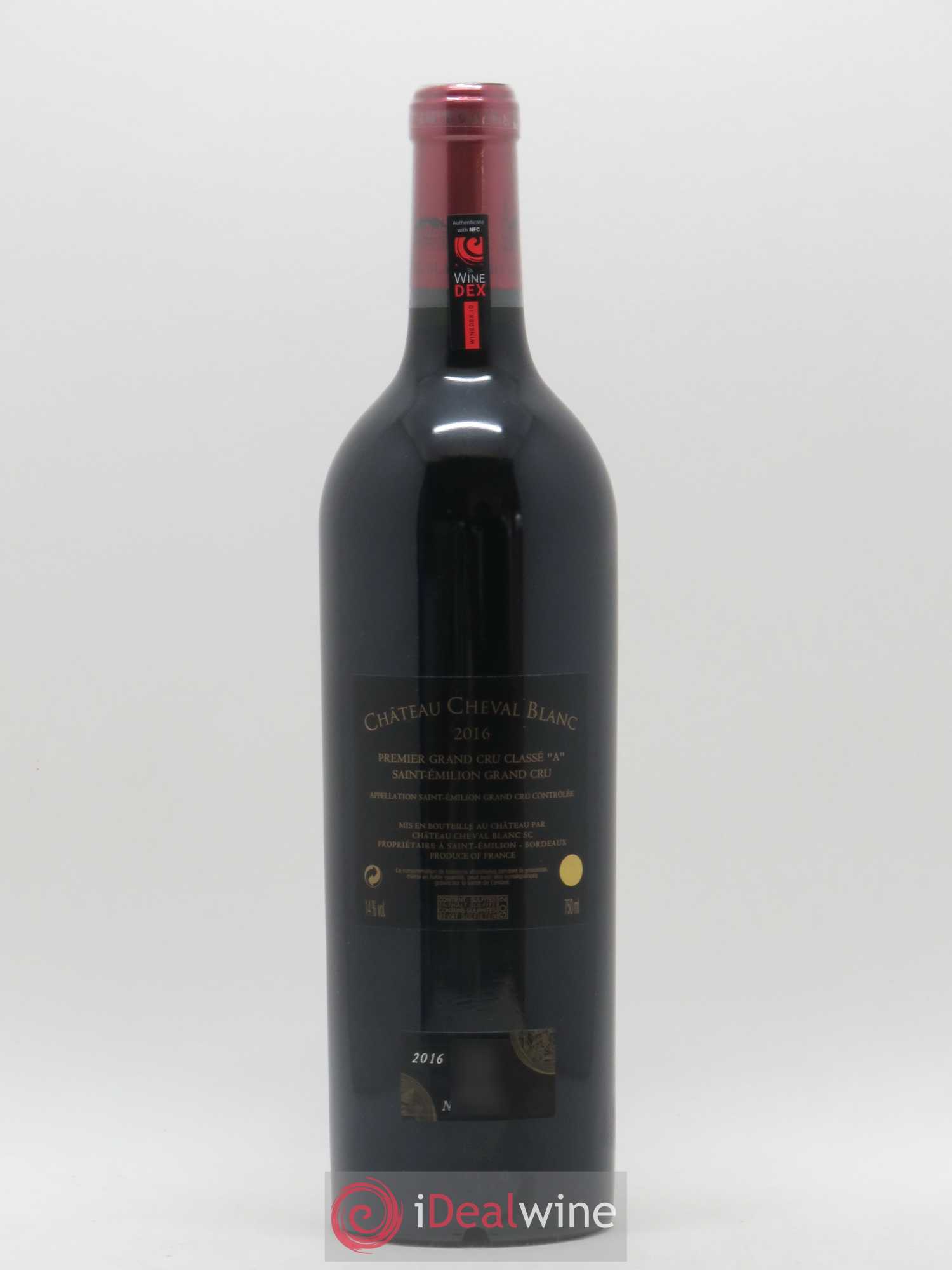 Château Cheval Blanc 1er Grand Cru Classé A 2016 - Lot de 1 bouteille - 1