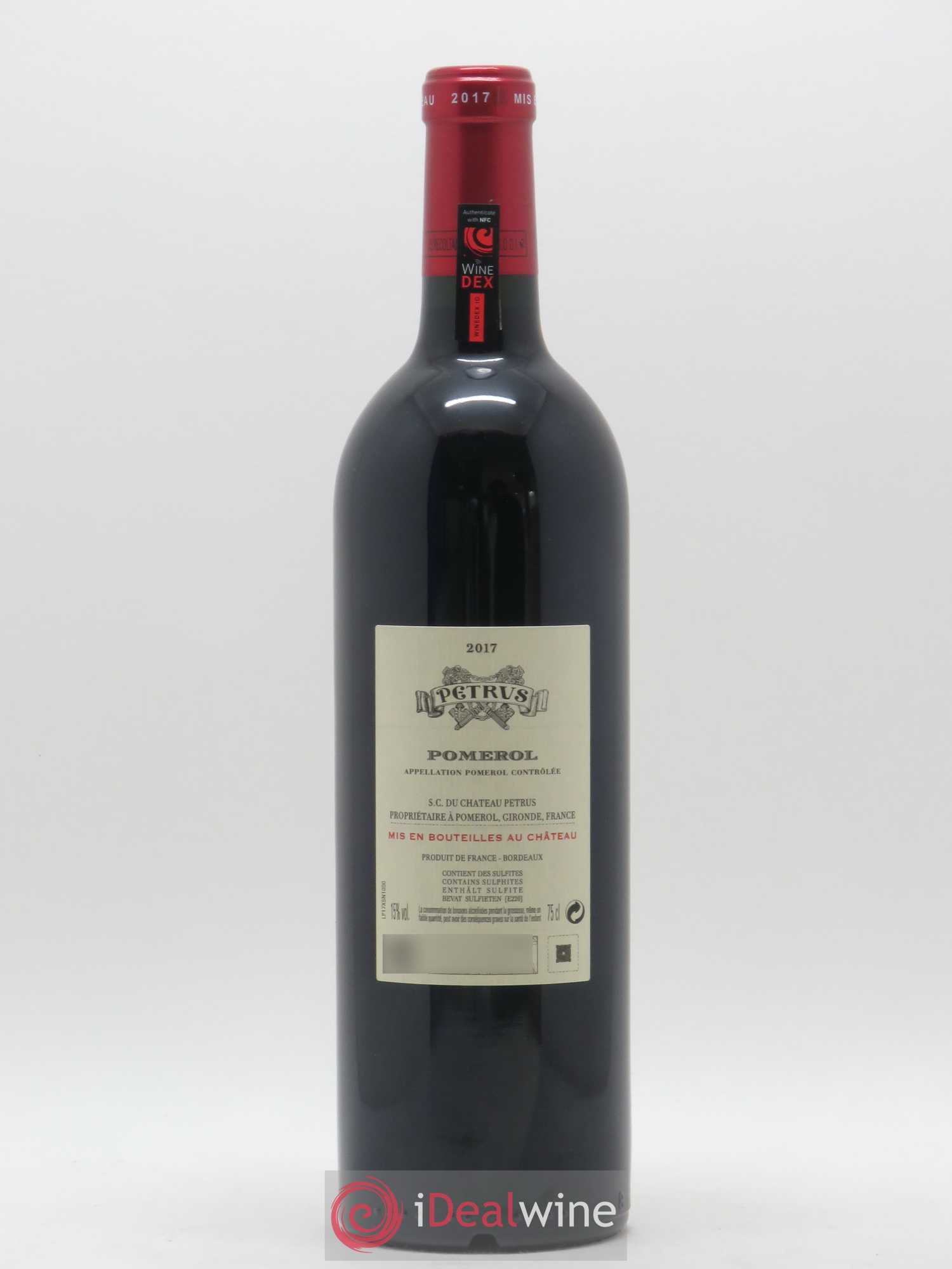Petrus 2017 - Lot de 1 bouteille - 1