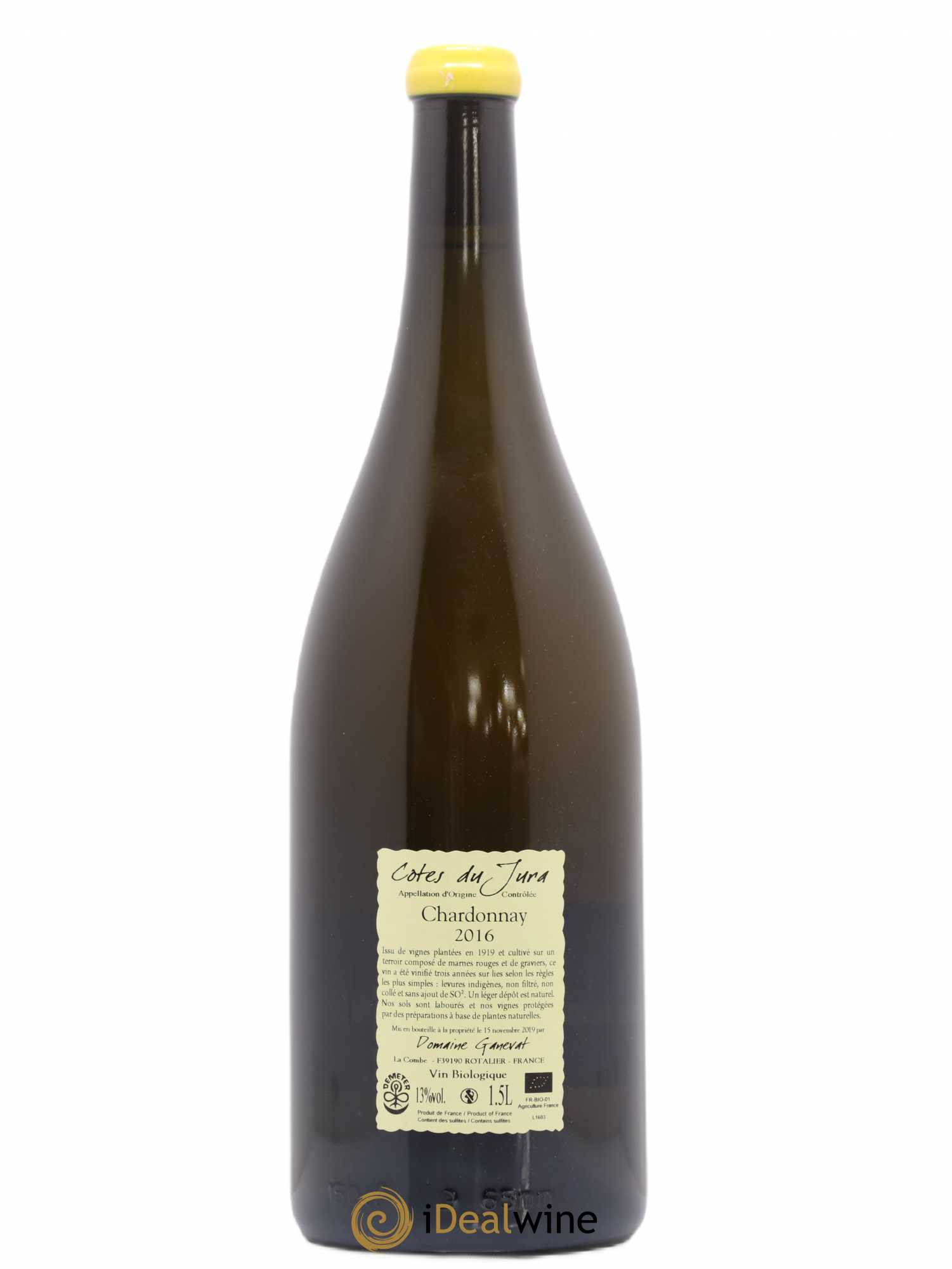Côtes du Jura Les Grands Teppes Vieilles Vignes Jean-François Ganevat (Domaine) 2016 - Lot de 1 magnum - 1