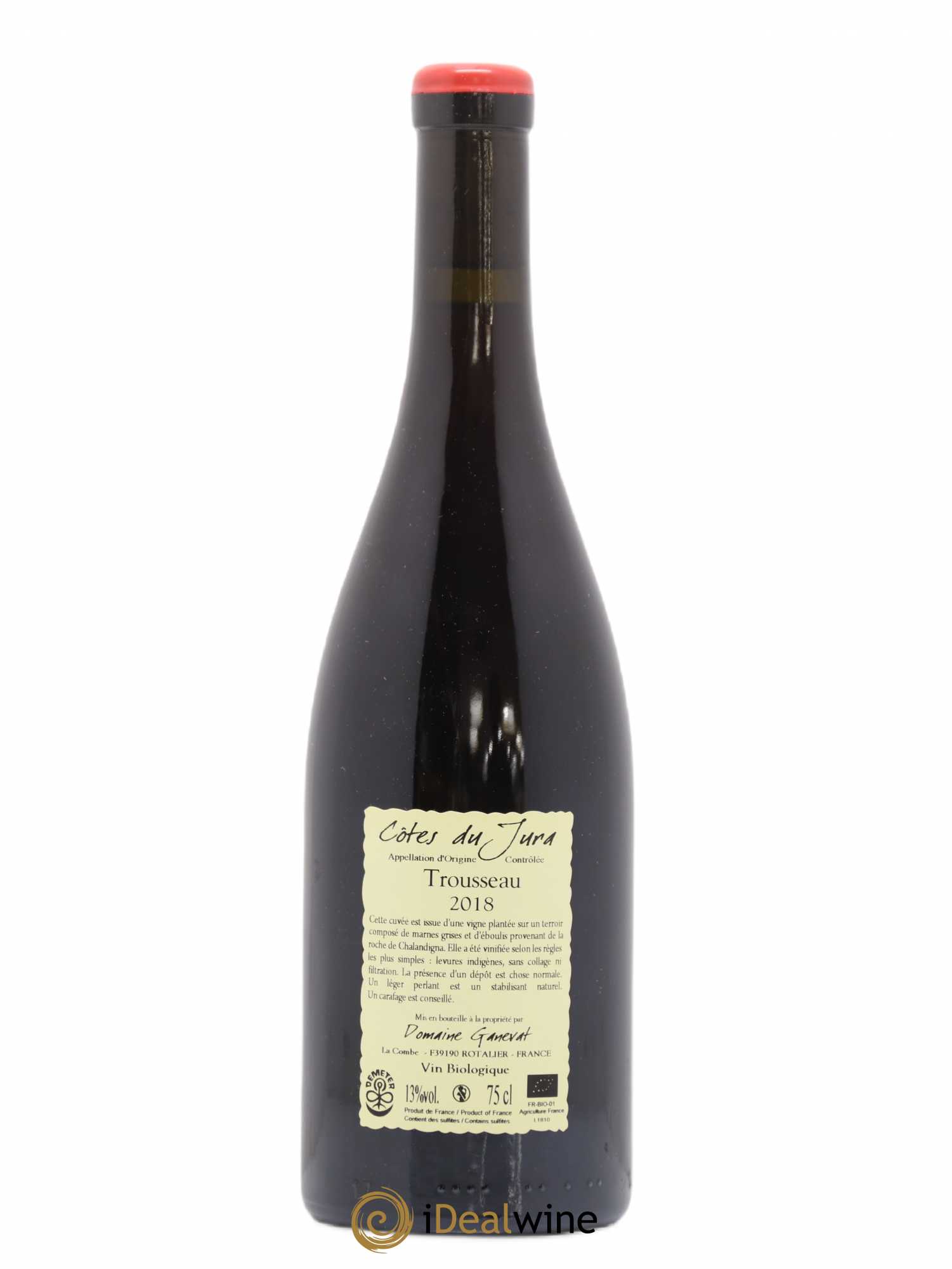 Côtes du Jura Plein Sud Jean-François Ganevat (Domaine) 2018 - Lot de 1 bouteille - 1