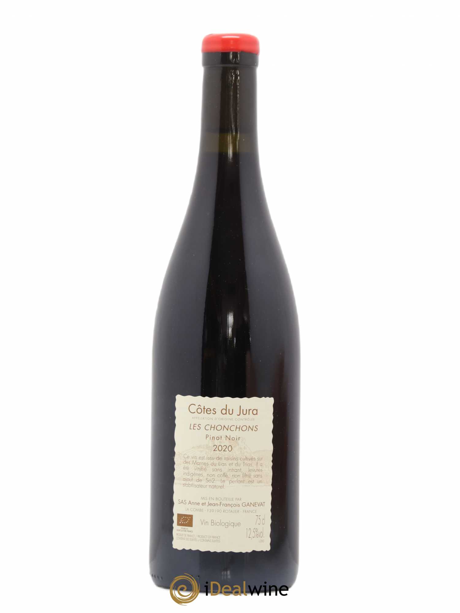 Côtes du Jura Pinot Noir Les Chonchons Anne et Jean François Ganevat  2020 - Lot of 1 bottle - 1