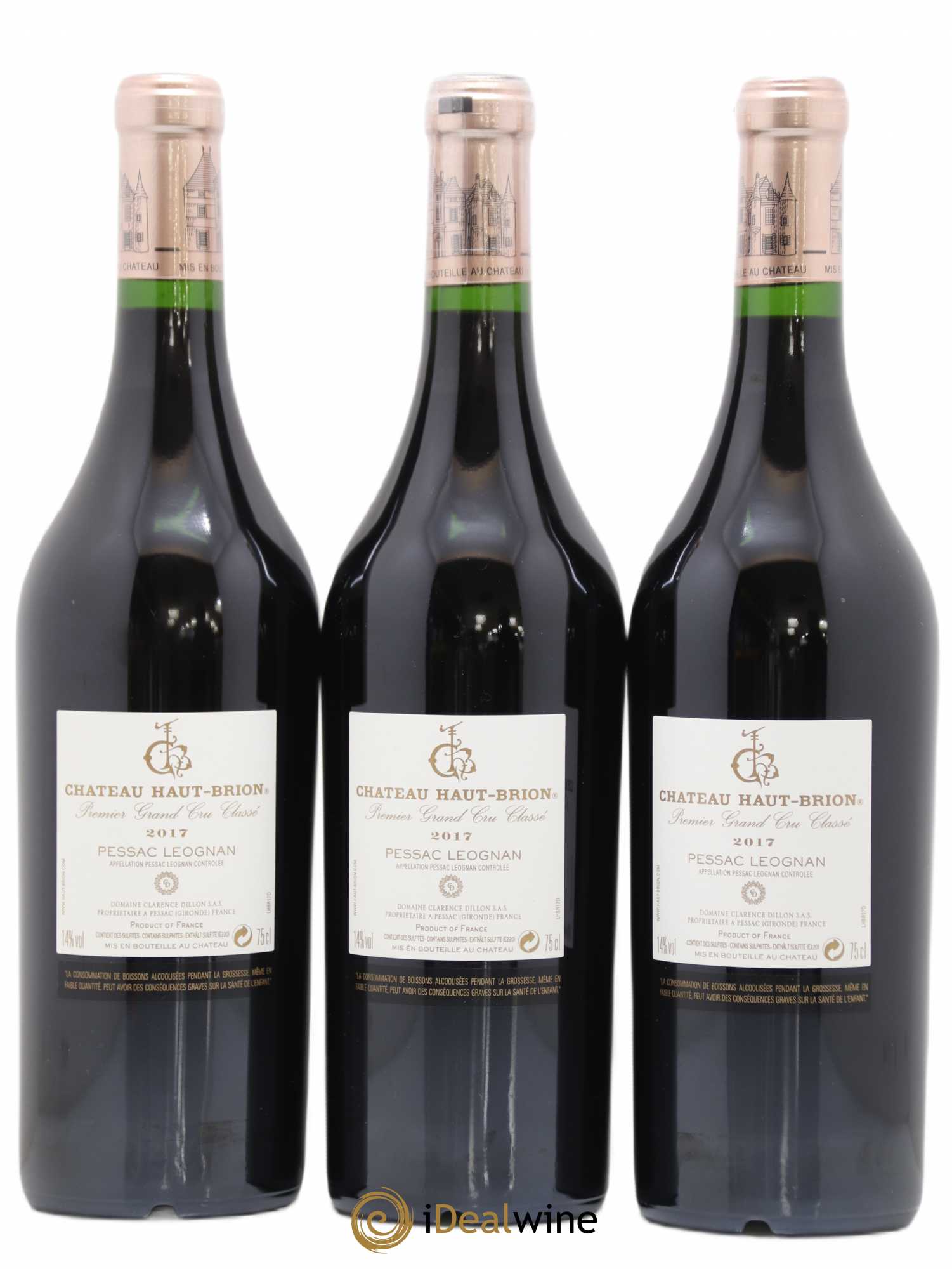 Château Haut Brion 1er Grand Cru Classé  2017 - Posten von 6 Flaschen - 2