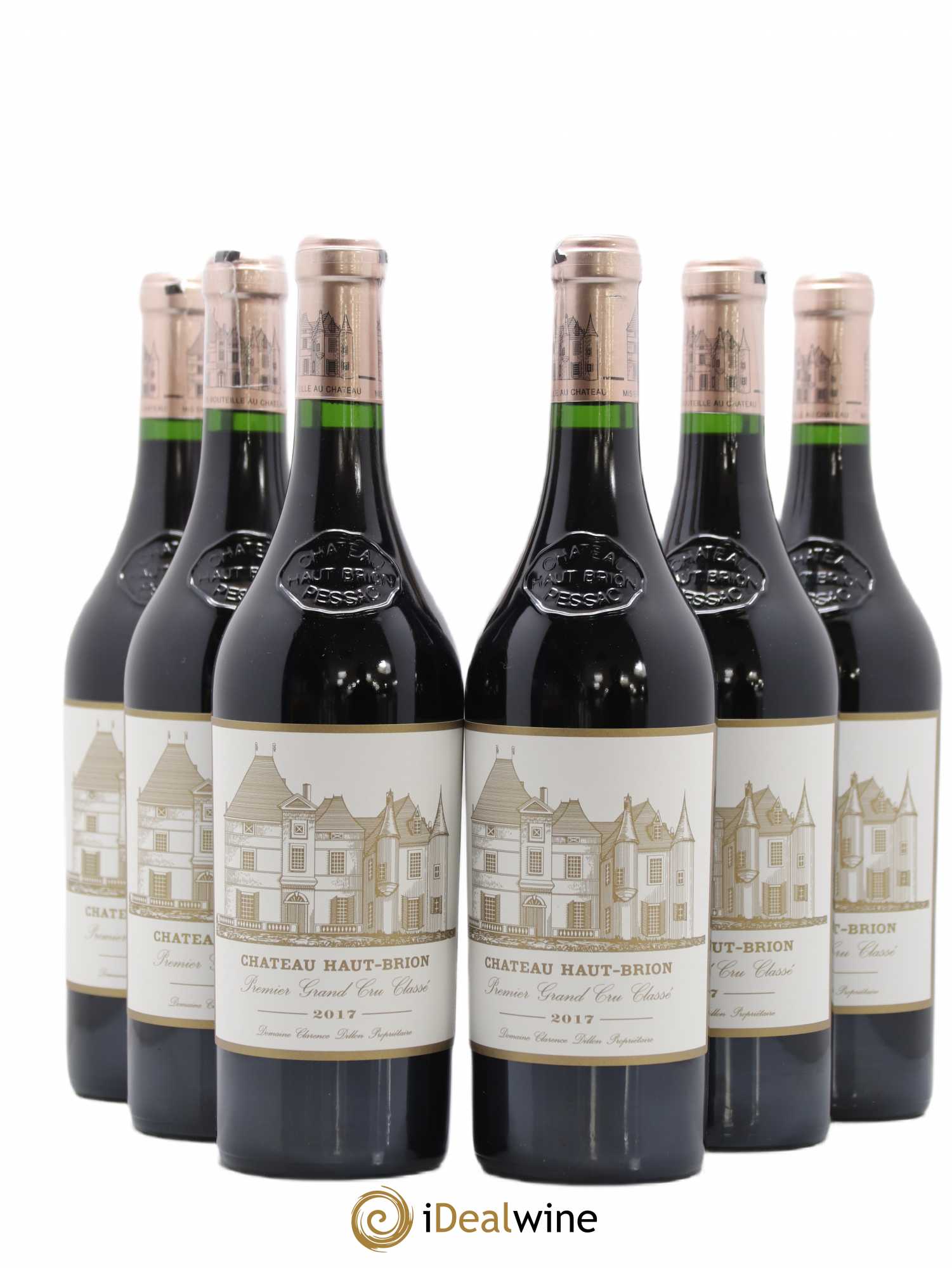 Château Haut Brion 1er Grand Cru Classé  2017 - Posten von 6 Flaschen - 0