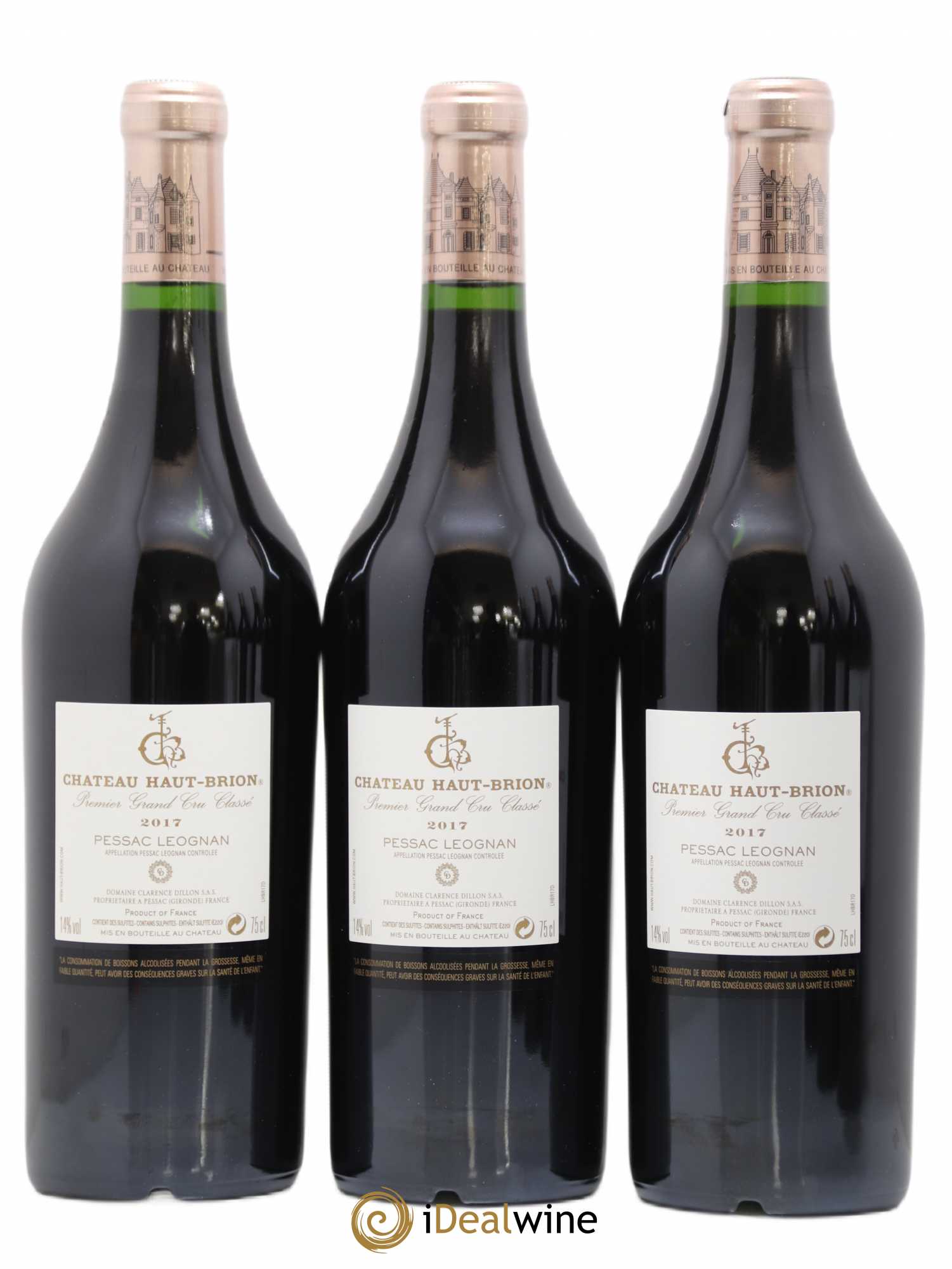 Château Haut Brion 1er Grand Cru Classé 2017 - Lot de 6 bouteilles - 4