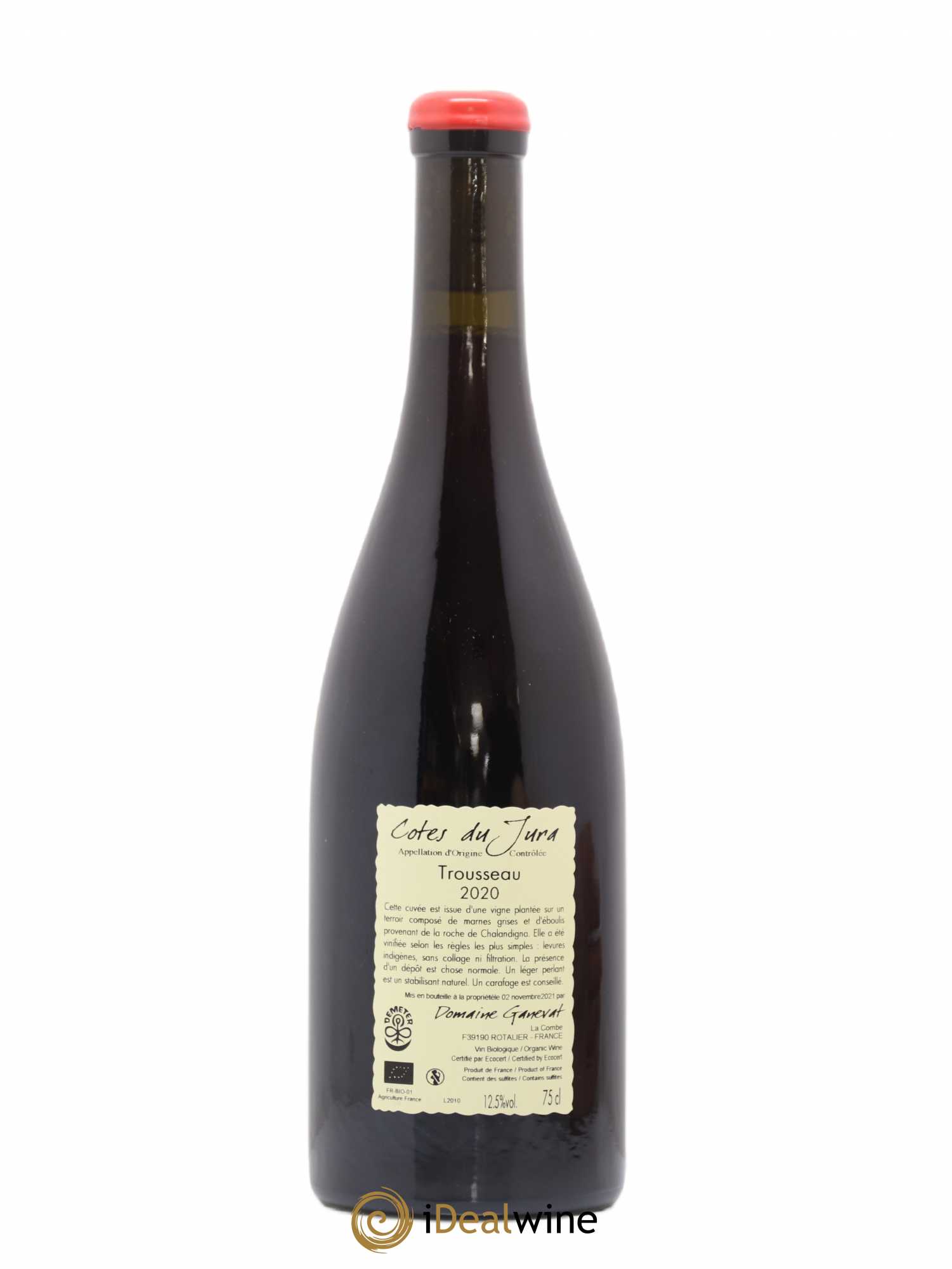 Côtes du Jura Plein Sud Jean-François Ganevat (Domaine) 2020 - Lot de 1 bouteille - 1