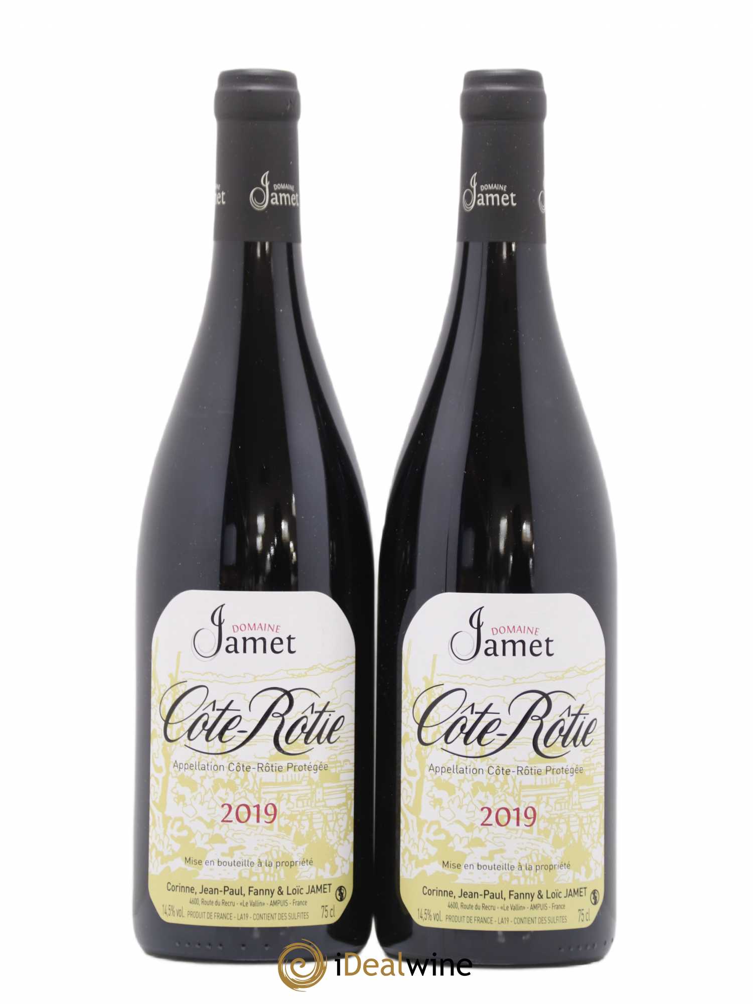 Côte-Rôtie Jamet (Domaine) 2019 - Lot de 2 bouteilles - 0