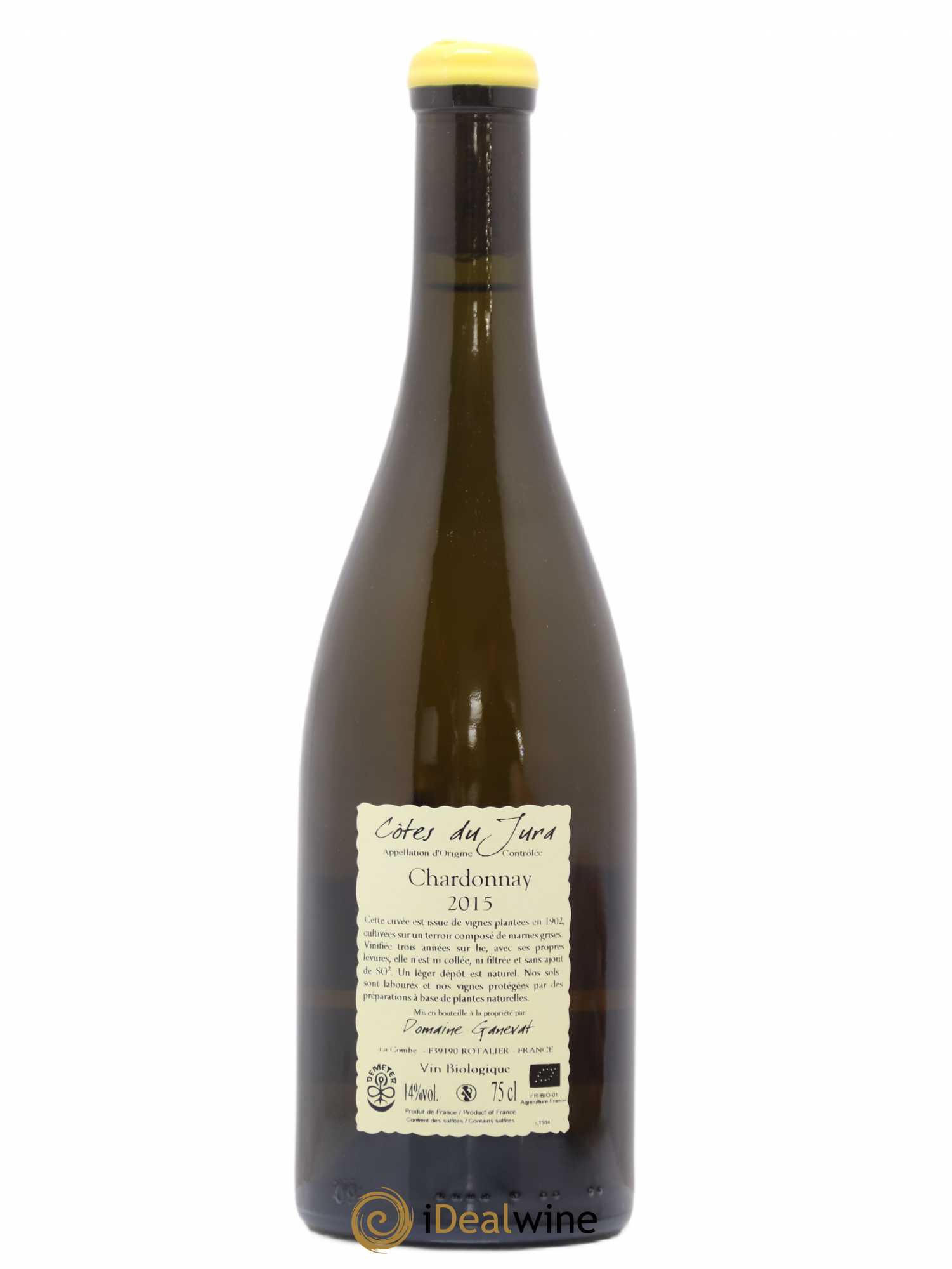 Côtes du Jura Les Chalasses Vieilles Vignes Jean-François Ganevat (Domaine)  2015 - Lot of 1 bottle - 1