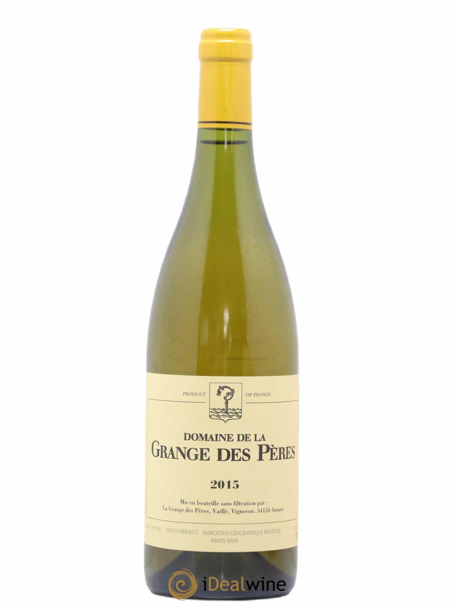 IGP Pays d'Hérault Grange des Pères Laurent Vaillé 2015 - Lot of 1 bottle - 0