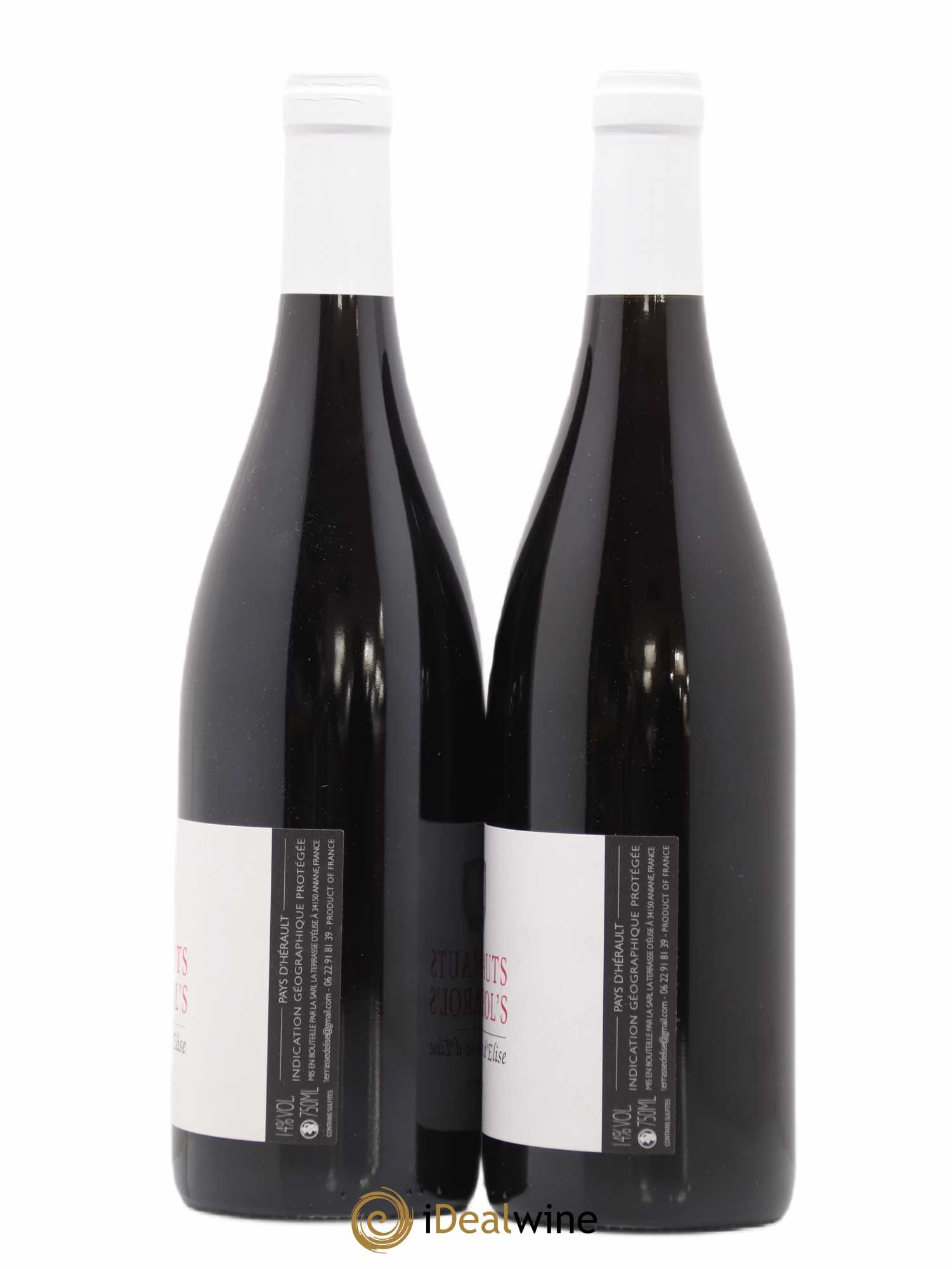 IGP Pays d'Hérault Les Hauts de Carol's Terrasse d'Elise (Domaine de la) 2016 - Lot of 2 bottles - 1