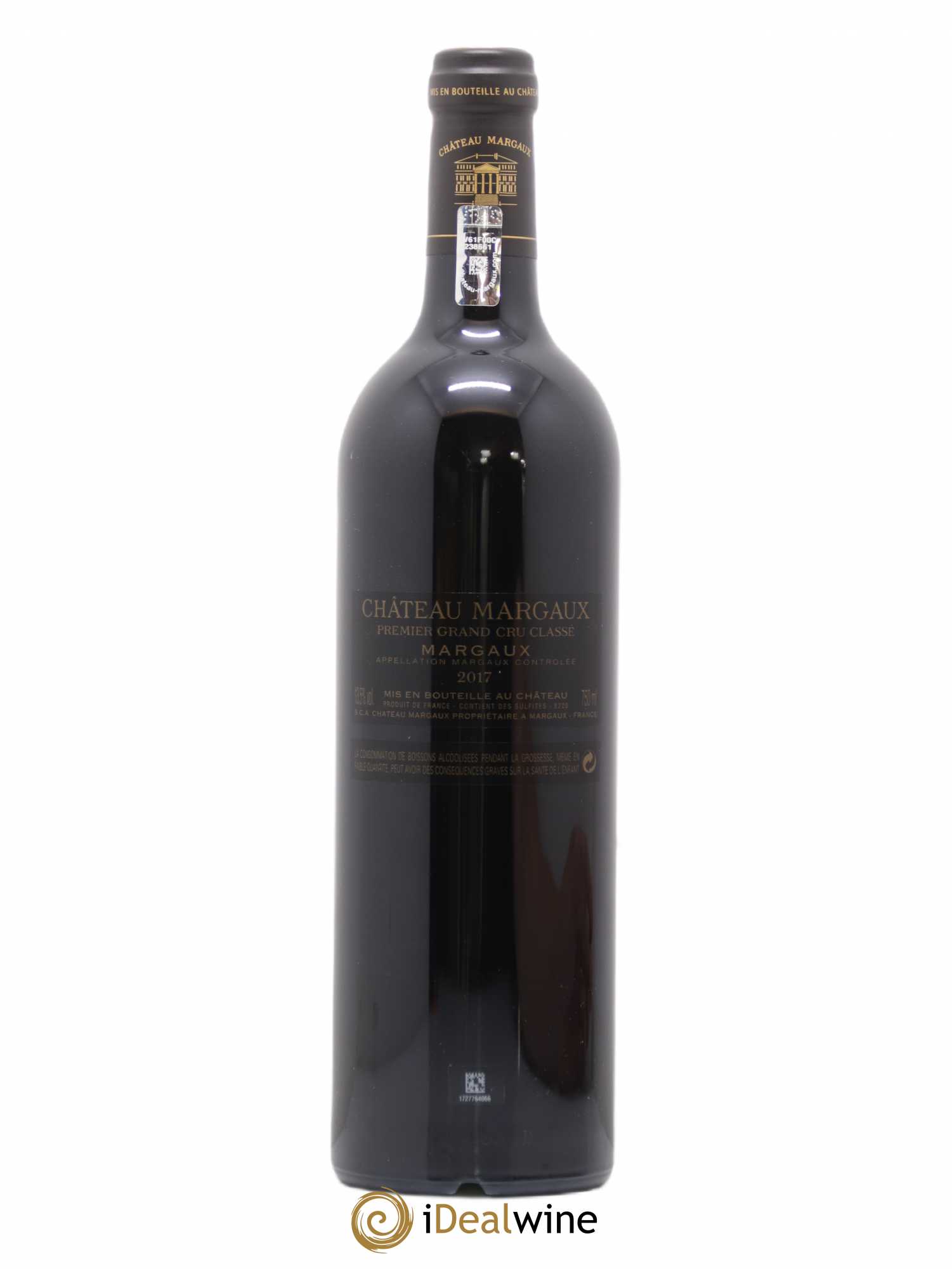 Château Margaux 1er Grand Cru Classé 2017 - Lot of 1 bottle - 1