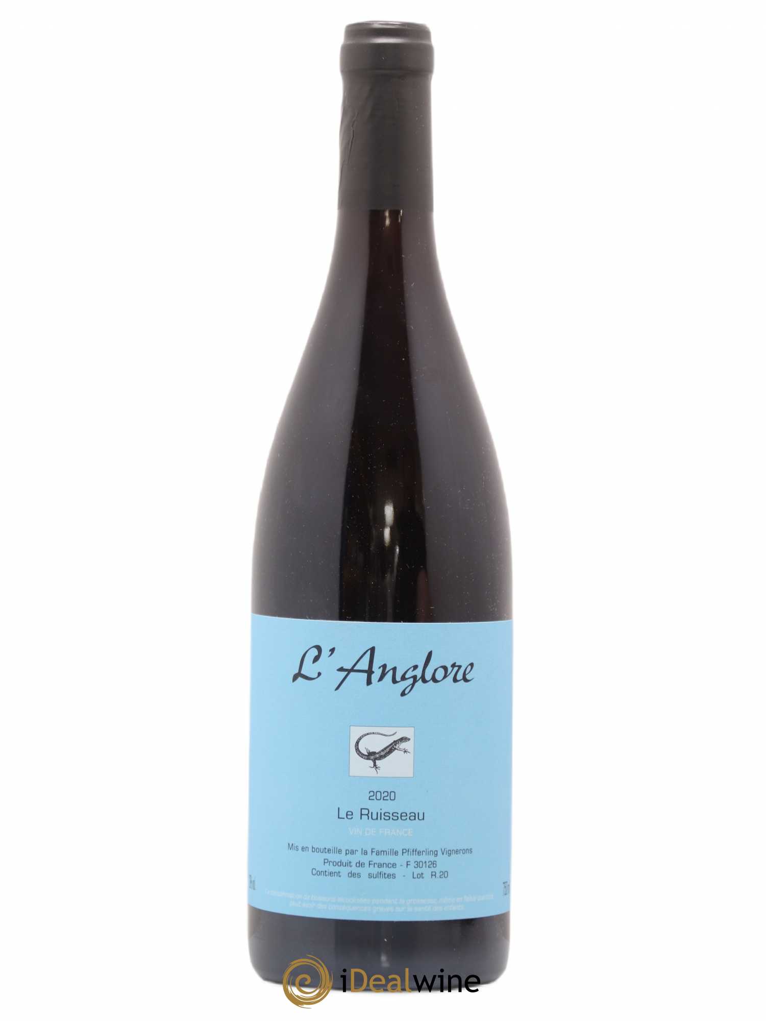 Vin de France Le Ruisseau L'Anglore 2020 - Lot de 1 bouteille - 0