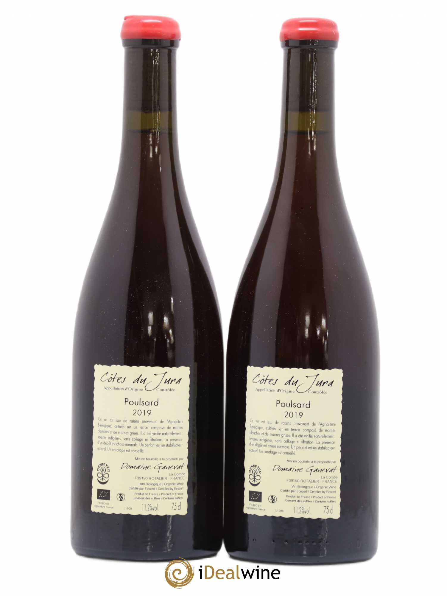 Côtes du Jura Cuvée de l'Enfant Terrible Jean-François Ganevat (Domaine) 2019 - Lot de 2 bouteilles - 1