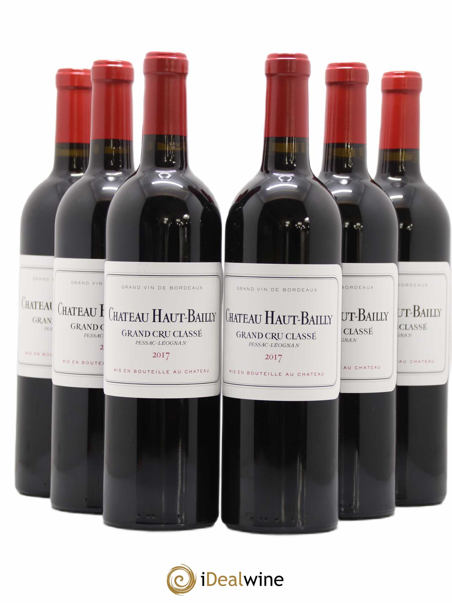 Château Haut-Bailly Cru Classé de Graves  2017 - Lot of 6 bottles - 0