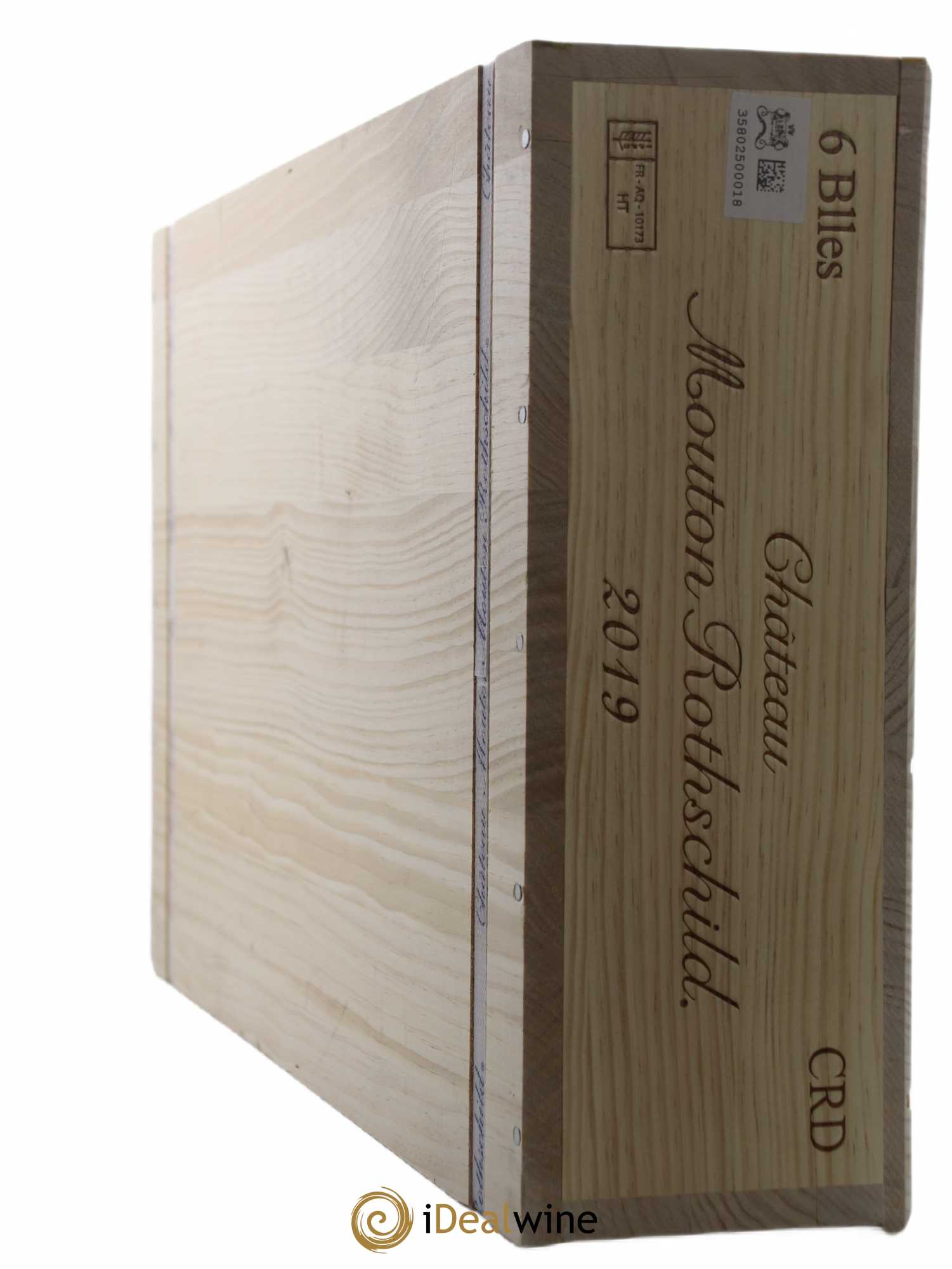 Château Mouton Rothschild 1er Grand Cru Classé 2019 - Lot de 6 bouteilles - 0