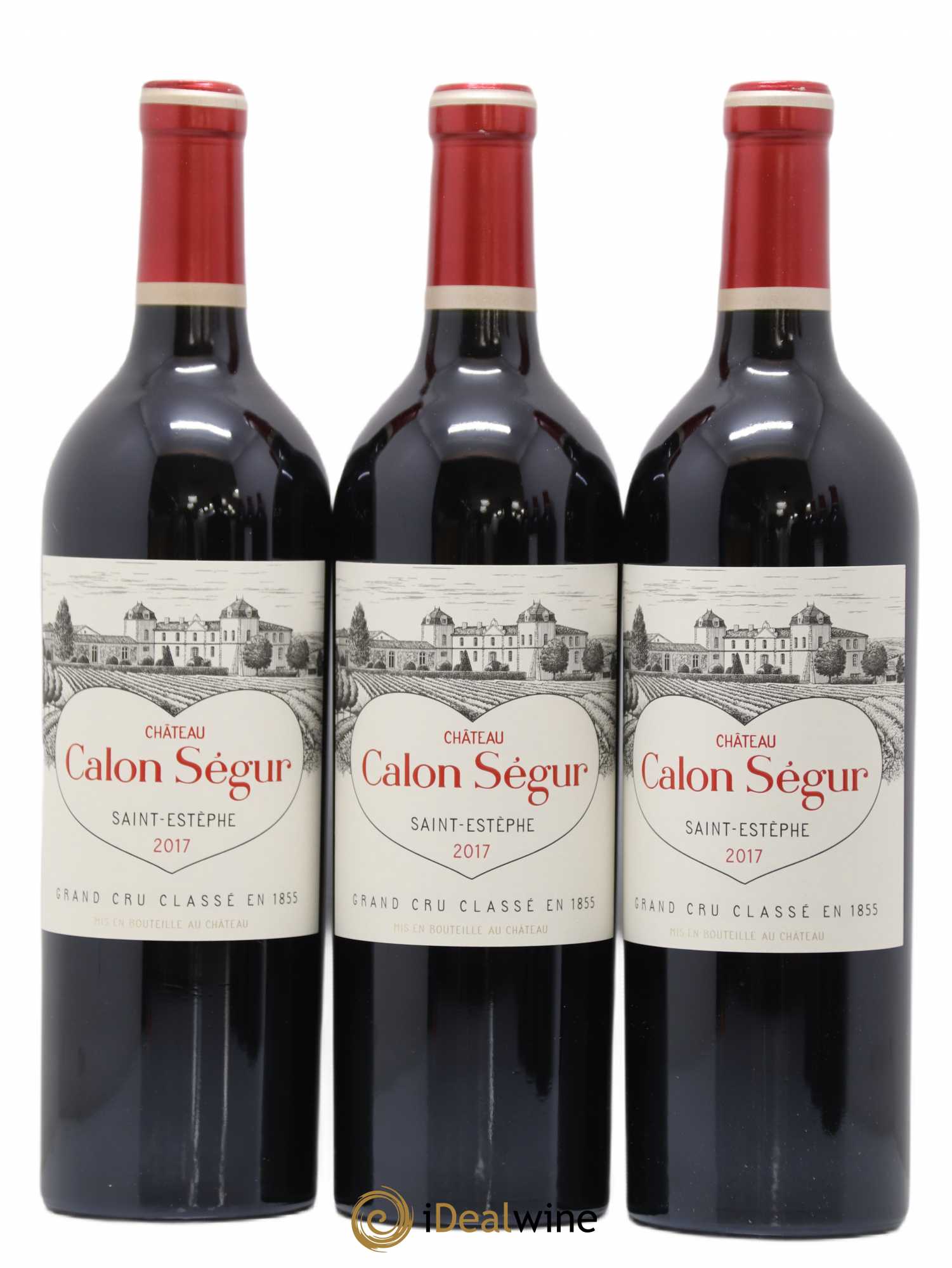 Château Calon Ségur 3ème Grand Cru Classé 2017 - Lot de 6 bouteilles - 1