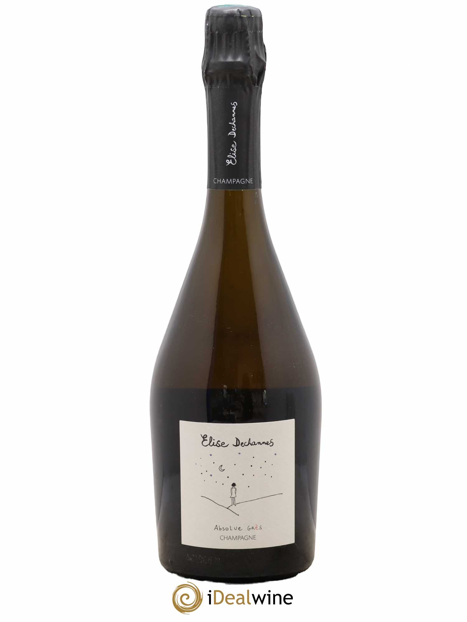 Absolue Grès Blanc de Noirs Brut Nature Elise Dechannes (Domaine) Absolue Grès Dechannes 2018 - Lot de 1 bouteille - 0