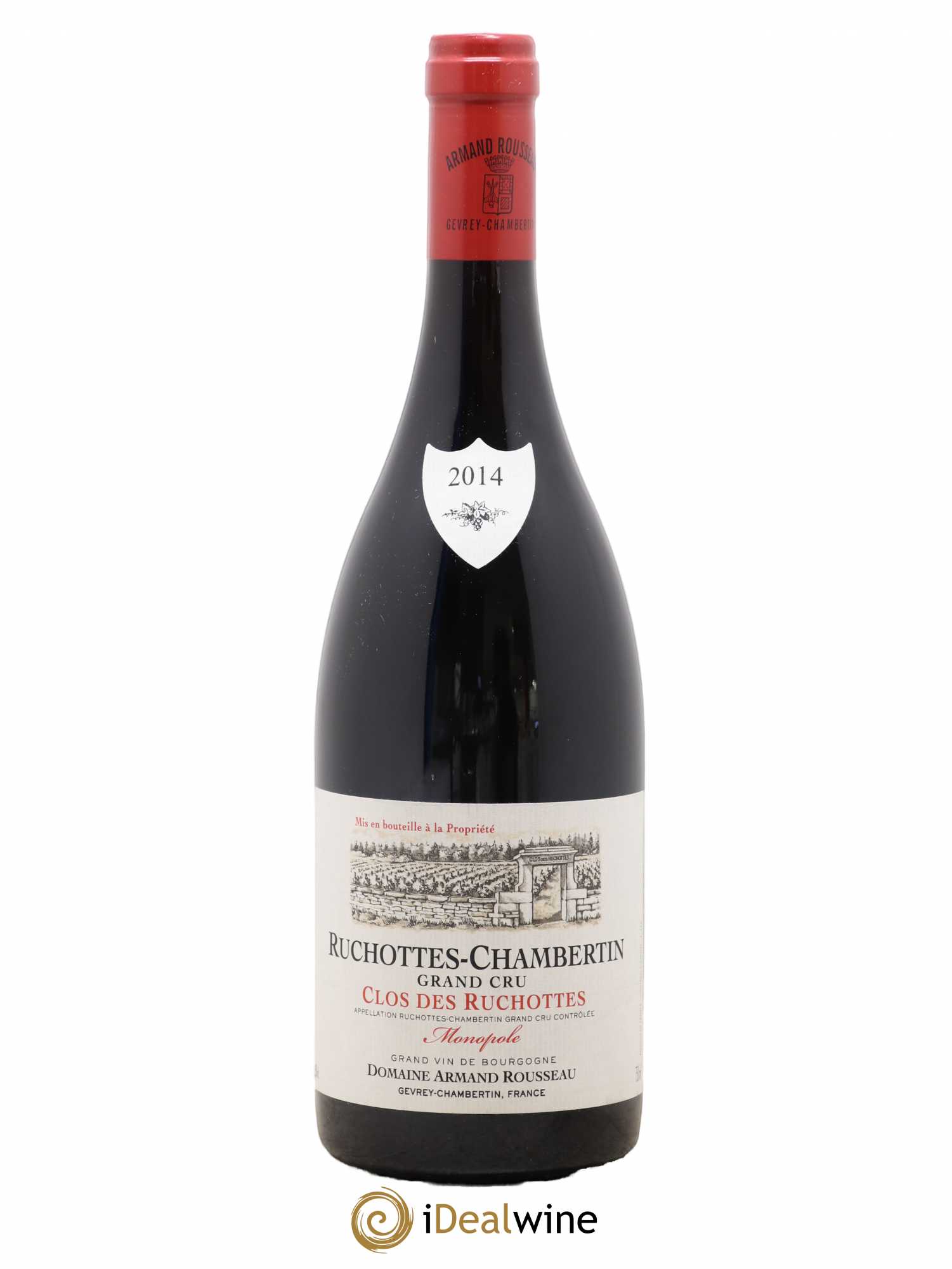 Ruchottes-Chambertin Grand Cru Clos des Ruchottes Armand Rousseau (Domaine) 2014 - Lot of 1 bottle - 0