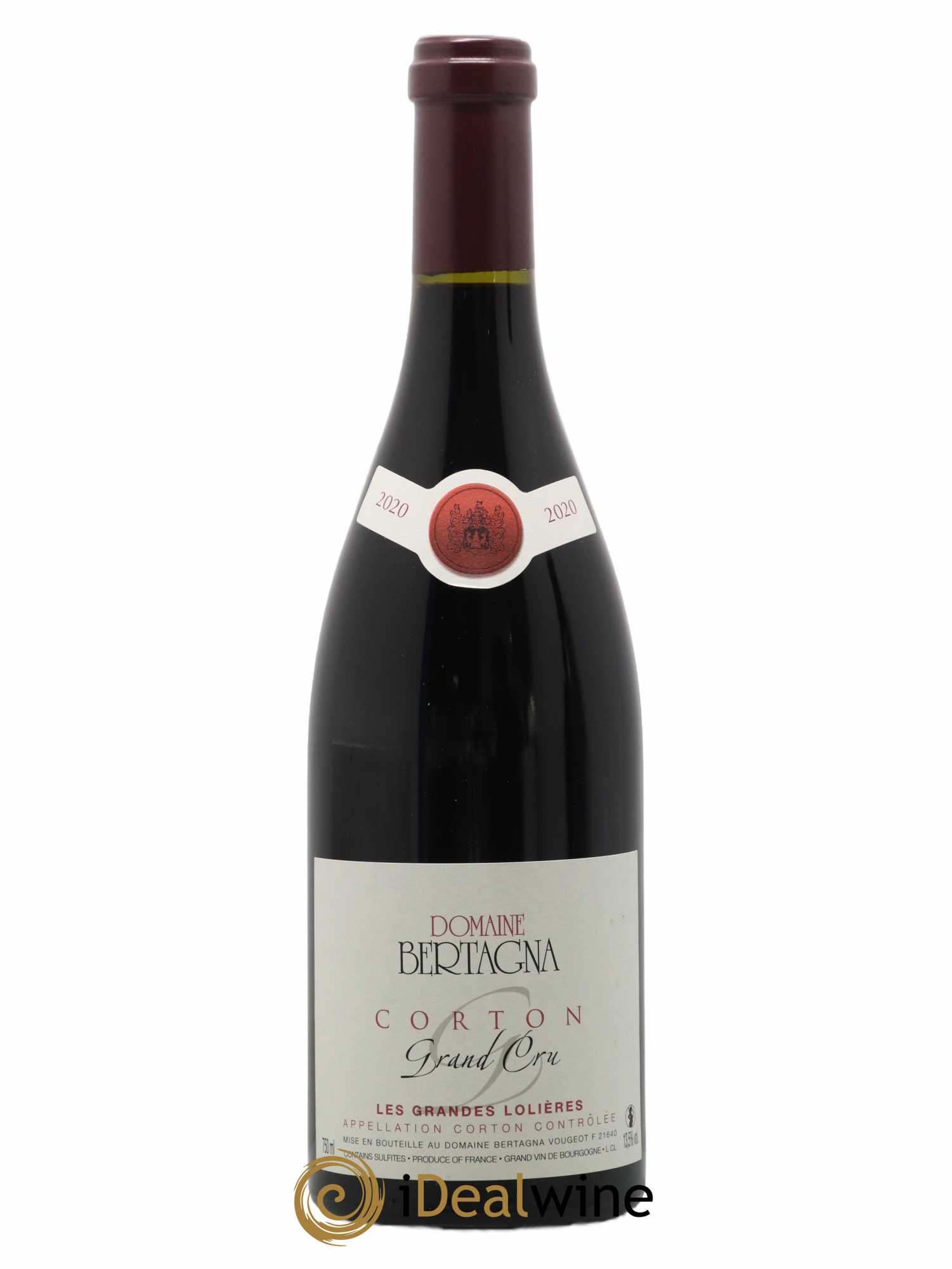 Corton Grand Cru Les Grandes Lolières Bertagna 2020 - Lot of 1 bottle - 0