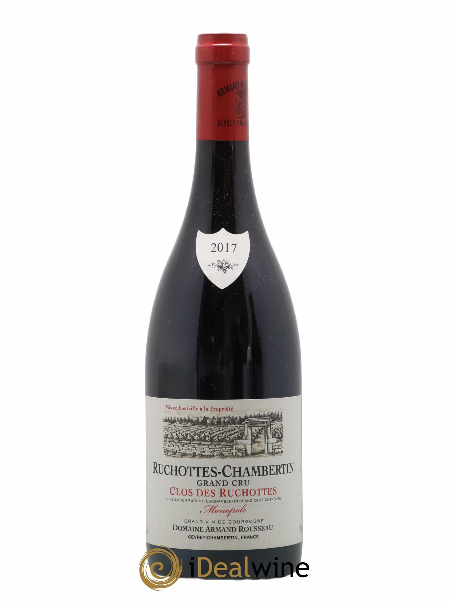 Ruchottes-Chambertin Grand Cru Clos des Ruchottes Armand Rousseau (Domaine)  2017 - Lot of 1 bottle - 0