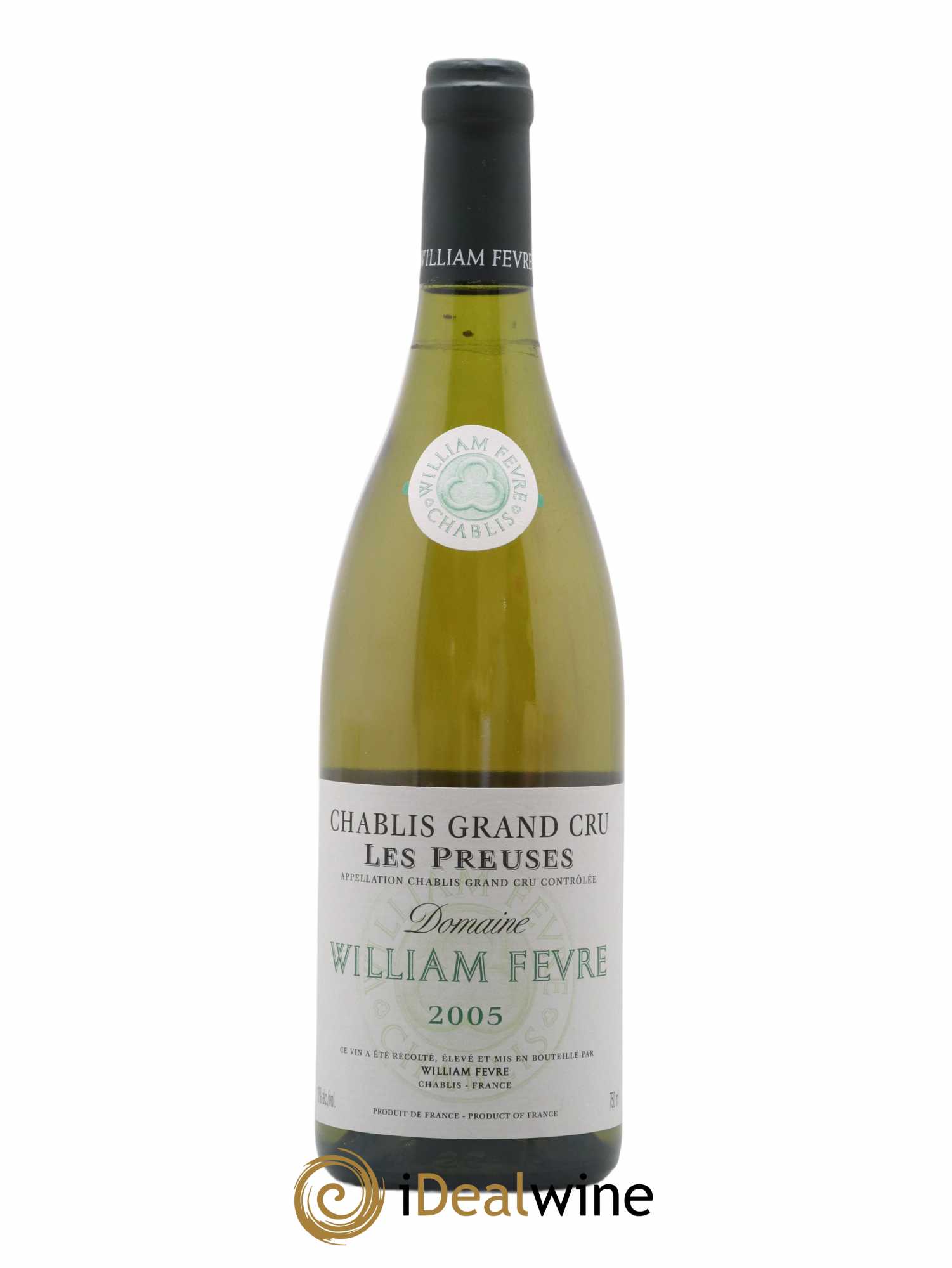 Chablis Grand Cru les Preuses William Fèvre 2005 - Lot de 1 bouteille - 0