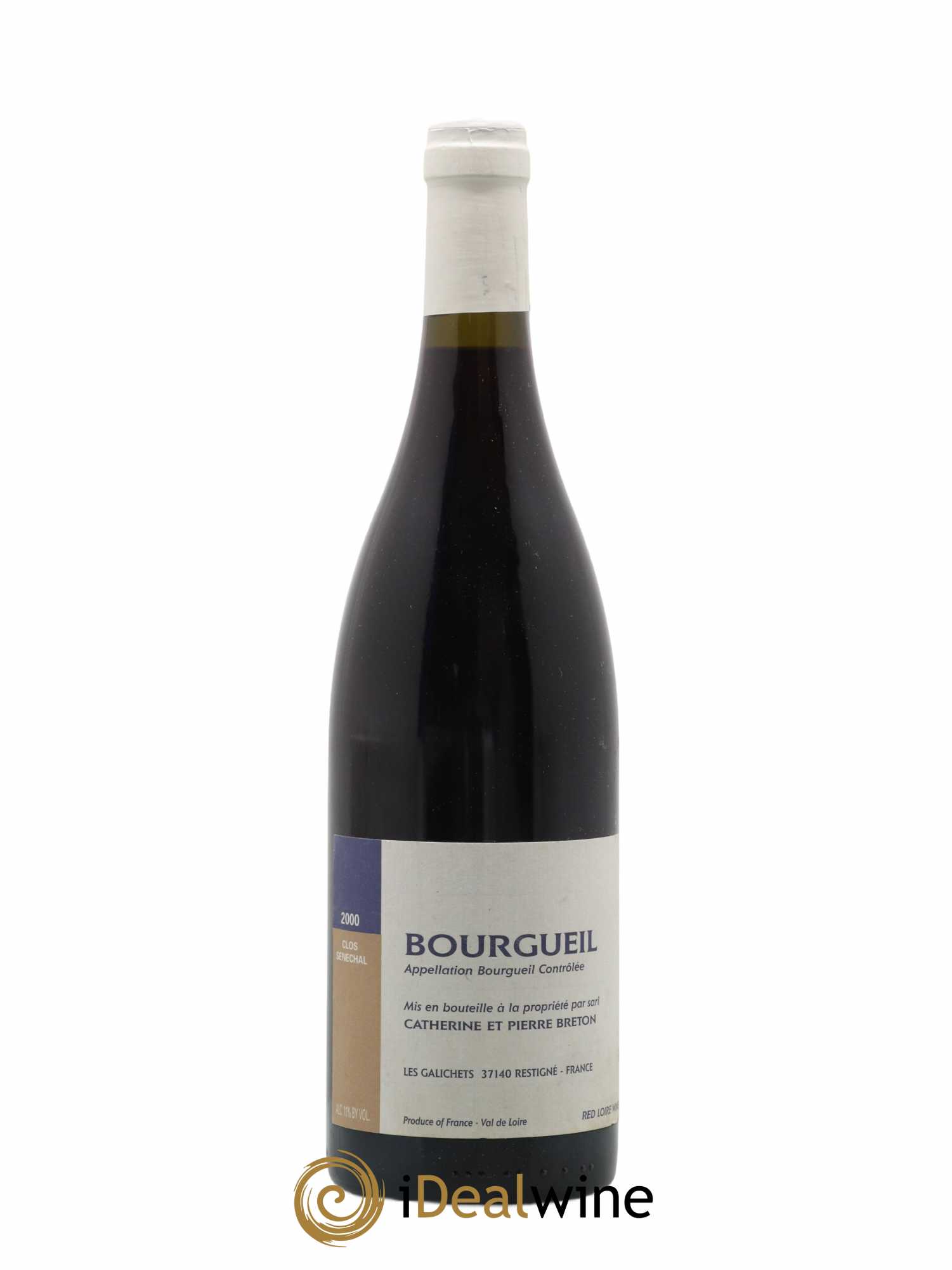 Bourgueil Clos Sénéchal Catherine et Pierre Breton 2000 - Lot de 1 bouteille - 0