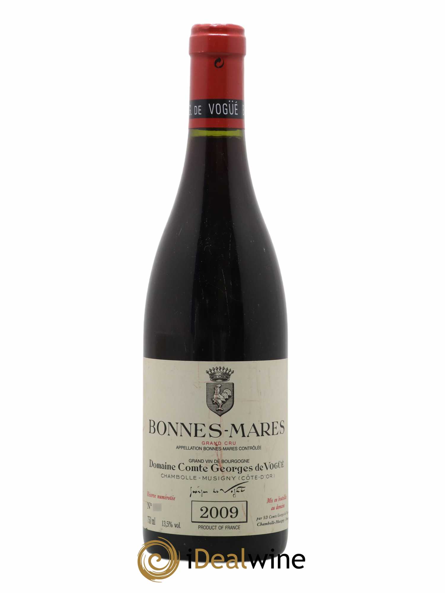 Bonnes-Mares Grand Cru Comte Georges de Vogüé 2009 - Lot de 1 bouteille - 0