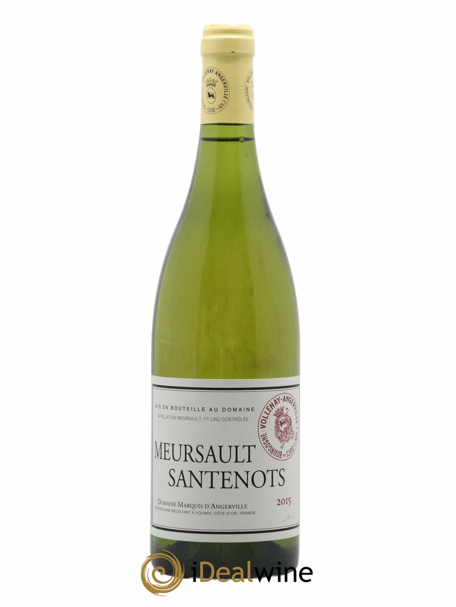 Meursault 1er Cru Santenots Marquis d'Angerville (Domaine) 2015 - Lot de 1 bouteille - 0