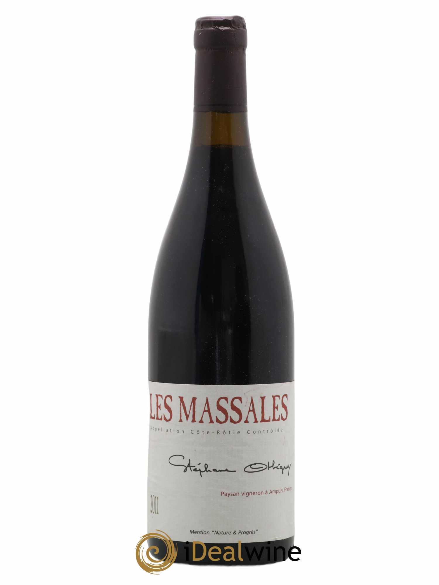 Côte-Rôtie Les Massalles Stephane Orteguy 2011 - Posten von 1 Flasche - 0
