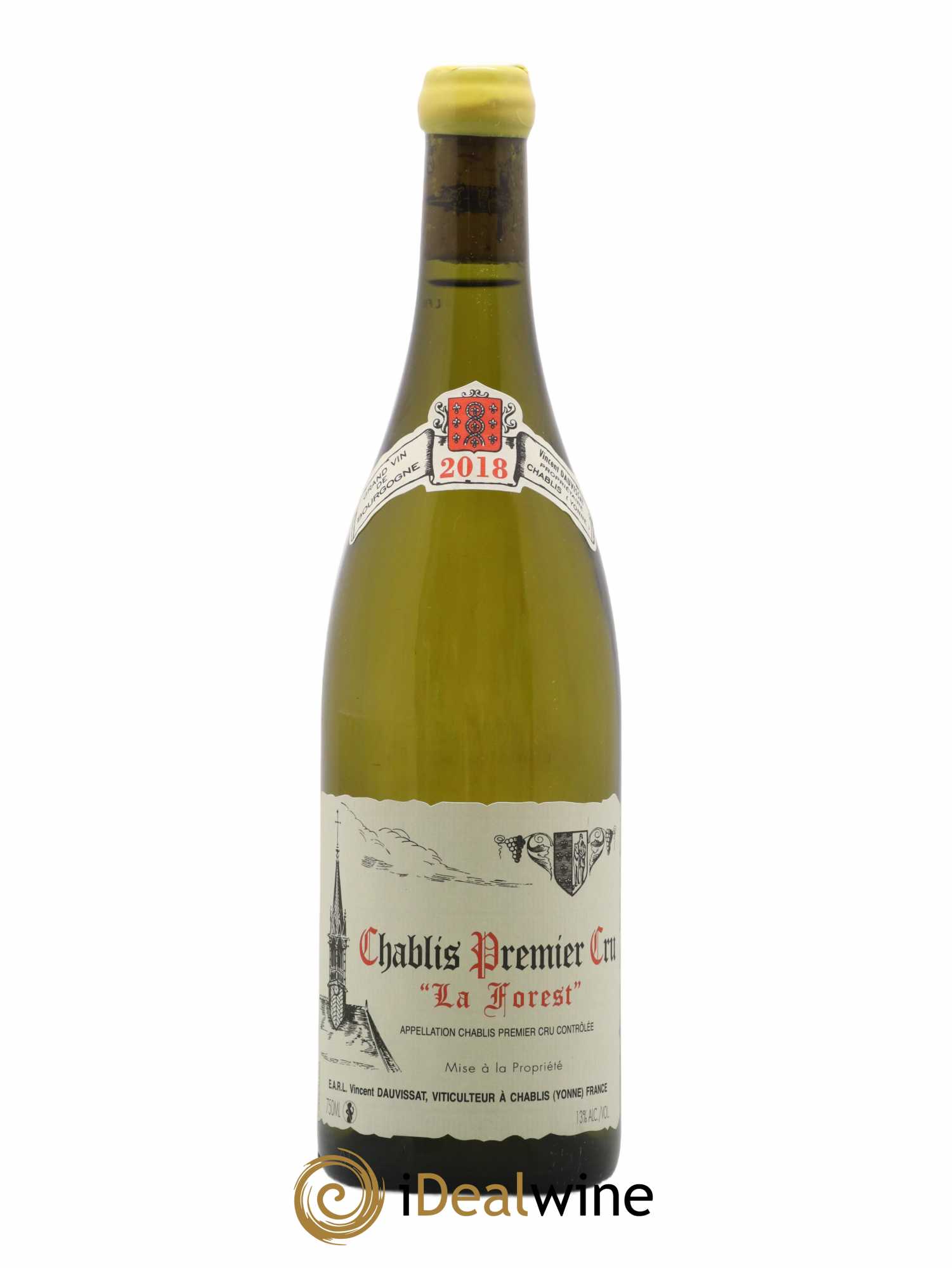 Chablis 1er Cru La Forest Vincent Dauvissat (Domaine) 2018 - Lot de 1 bouteille - 0