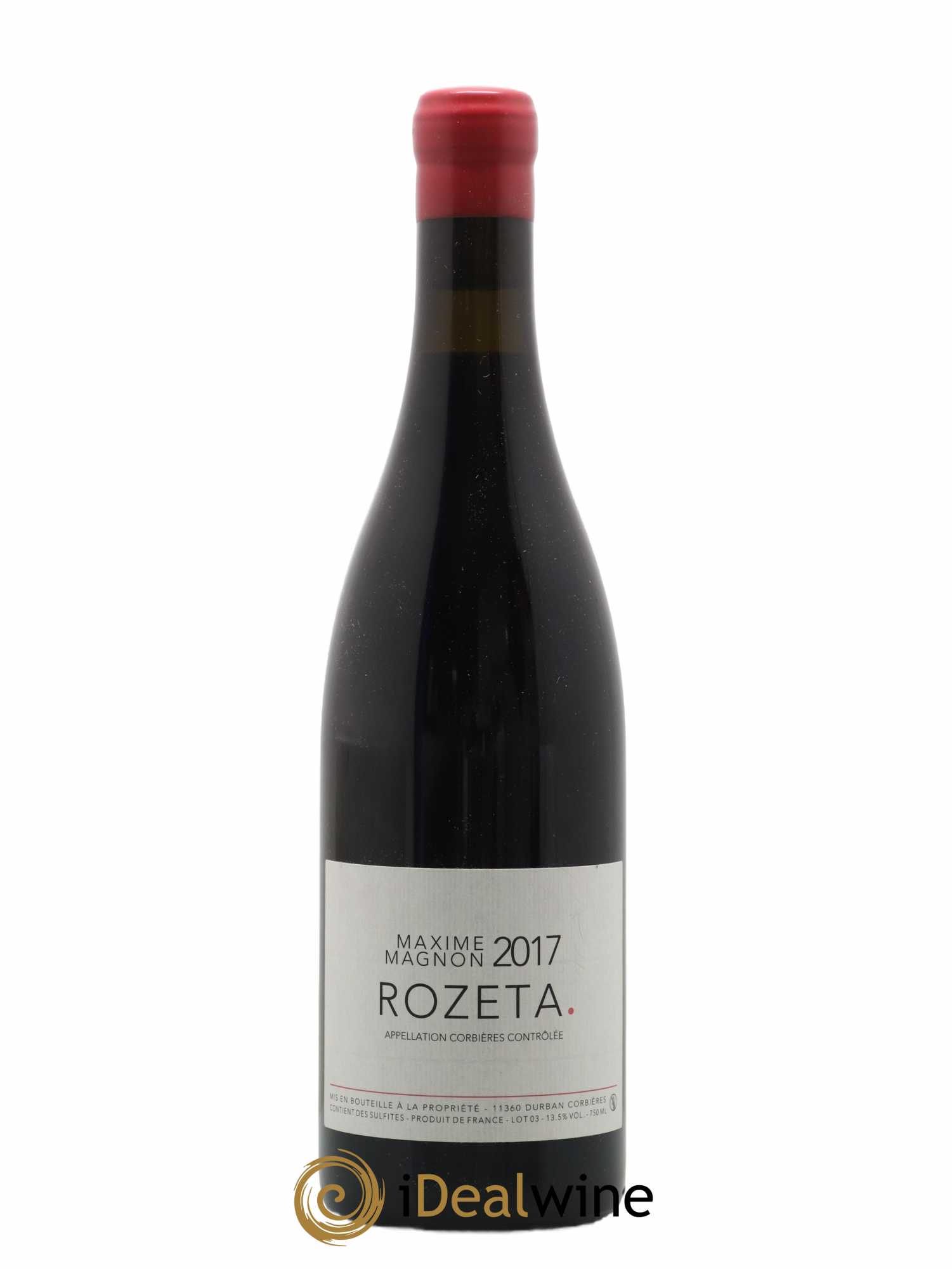 Corbières Rozeta Maxime Magnon 2017 - Lot de 1 bouteille - 0