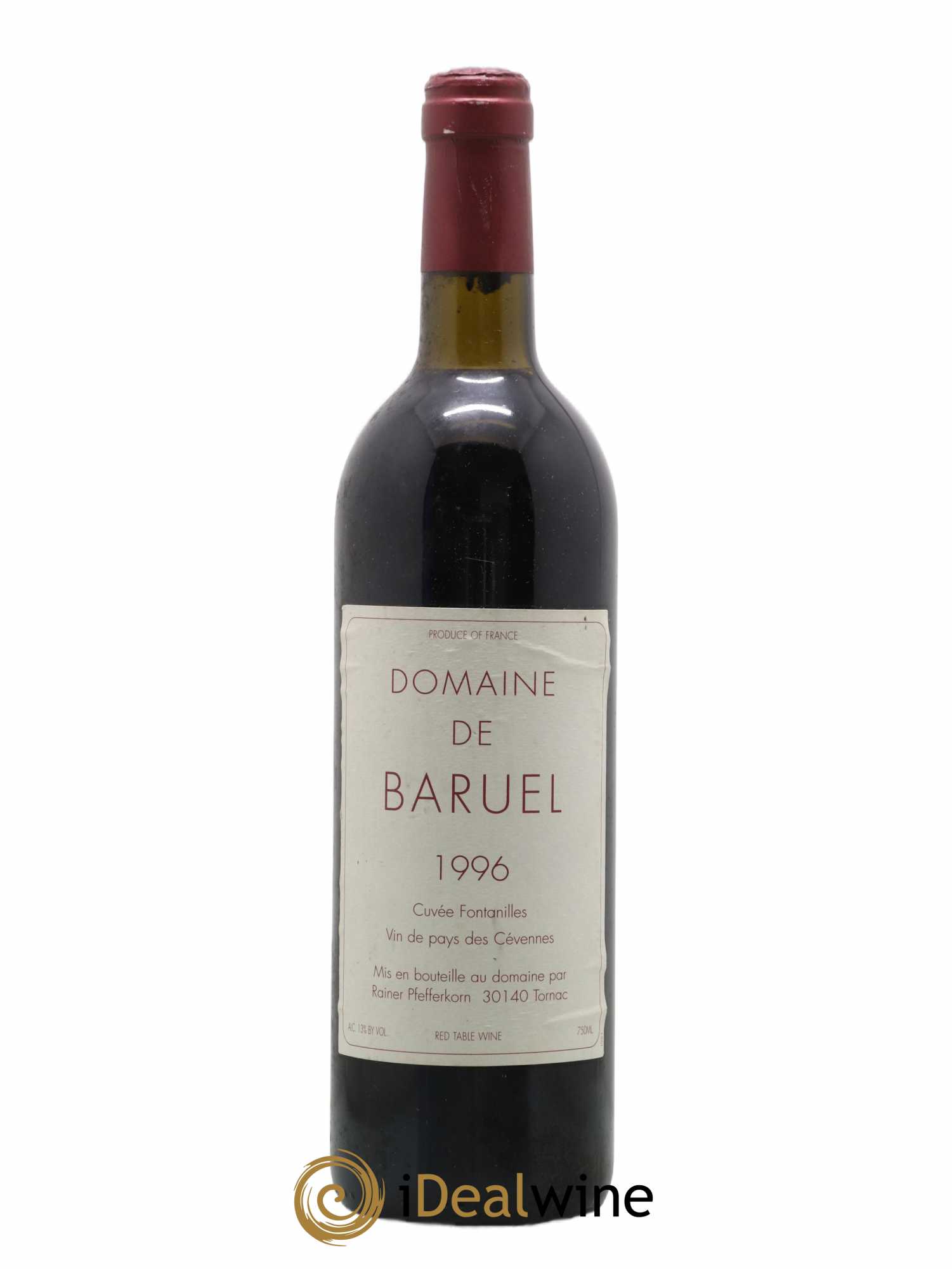 Languedoc Domaine De Baruel - Cuvée Fontanilles - Rainer Pfefferkorn 1996 - Posten von 1 Flasche - 0