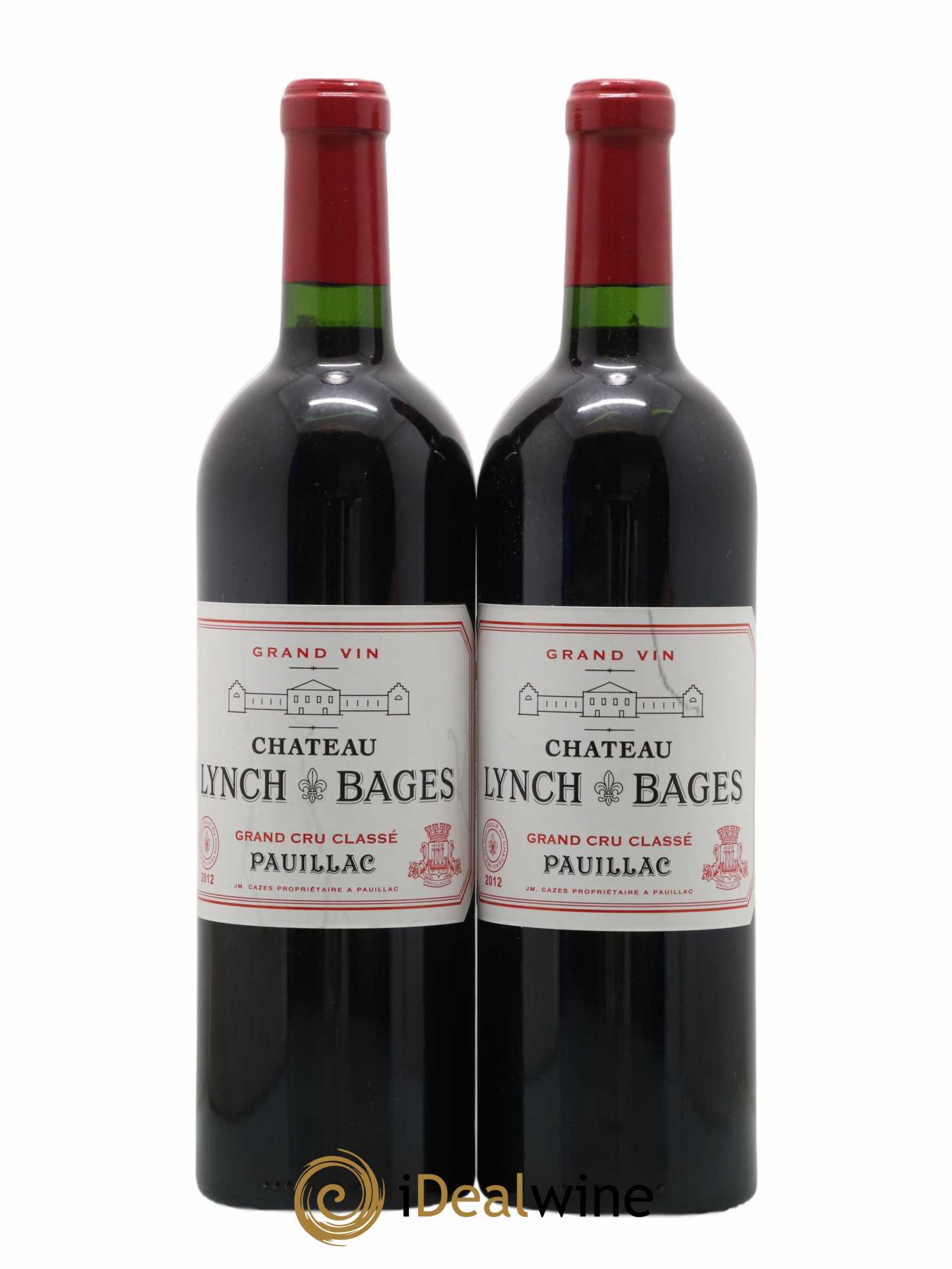 Château Lynch Bages 5ème Grand Cru Classé 2012 - Lot de 2 bouteilles - 0